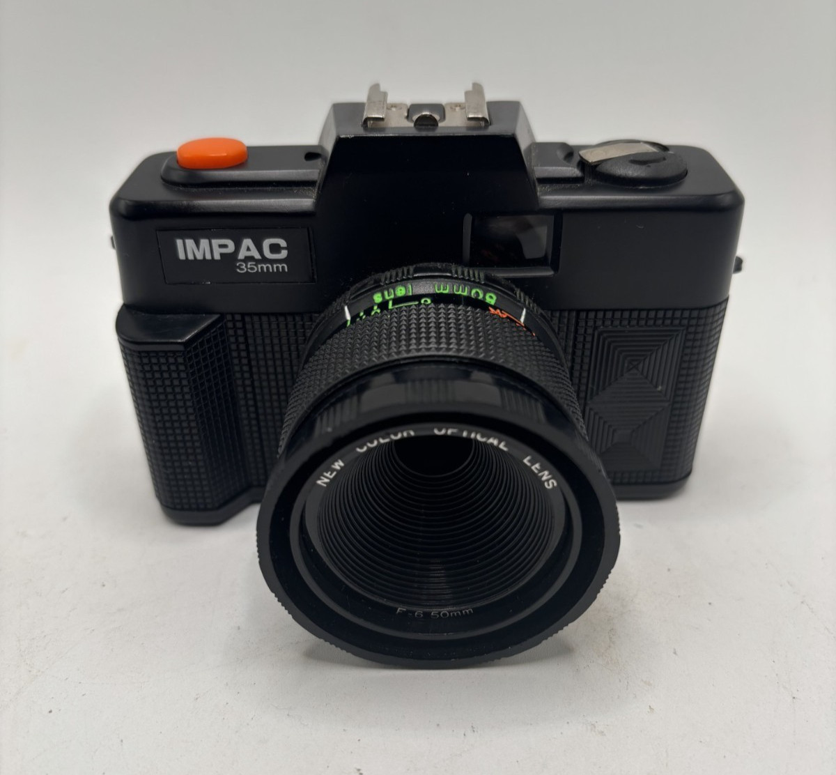 Impac 35mm Camera Color Optical Lens F-6 50mm