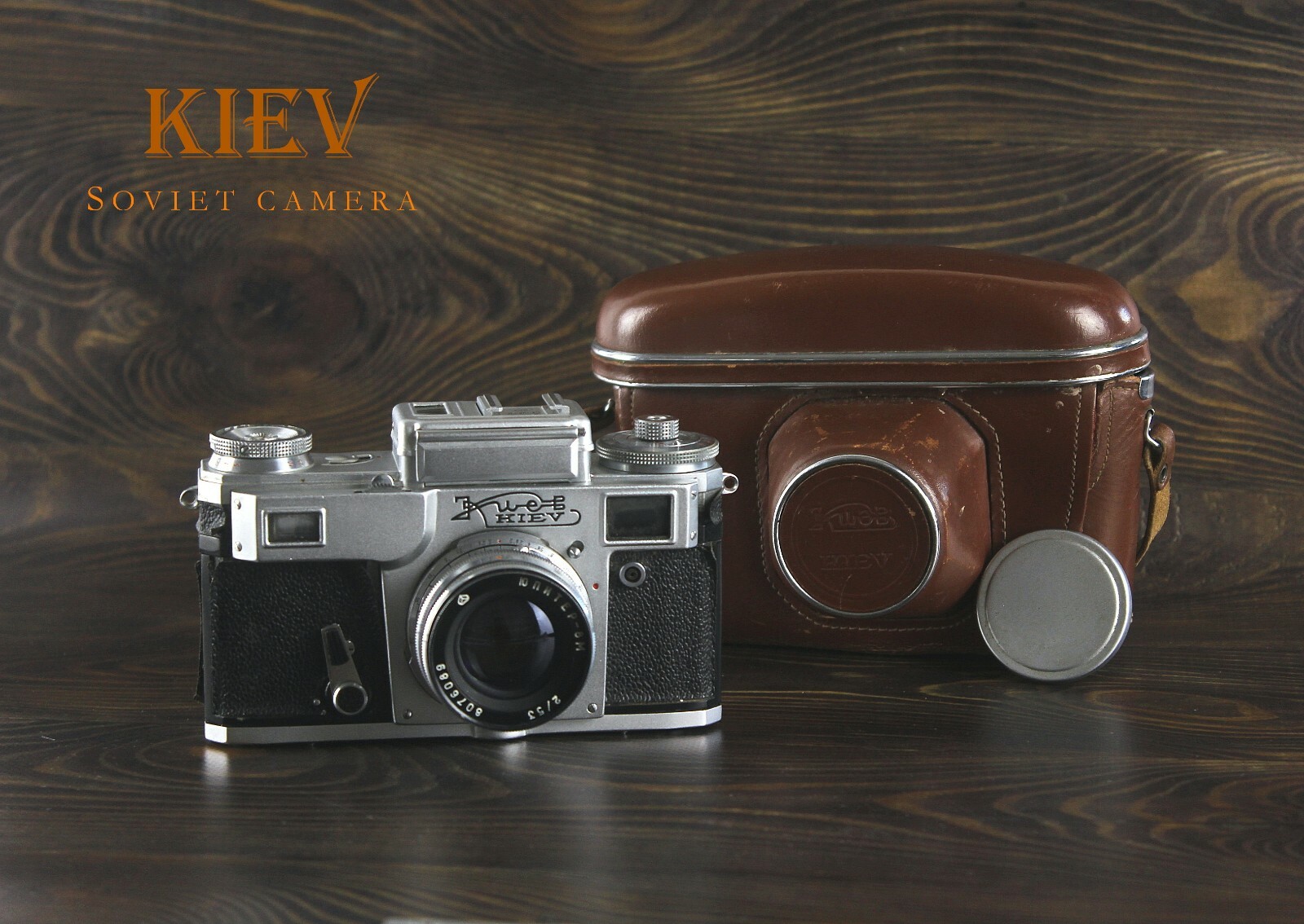 KIEV – 4A Soviet Camera Lens JUPITER – 8M (2 / 53) CONTAX camera USSR