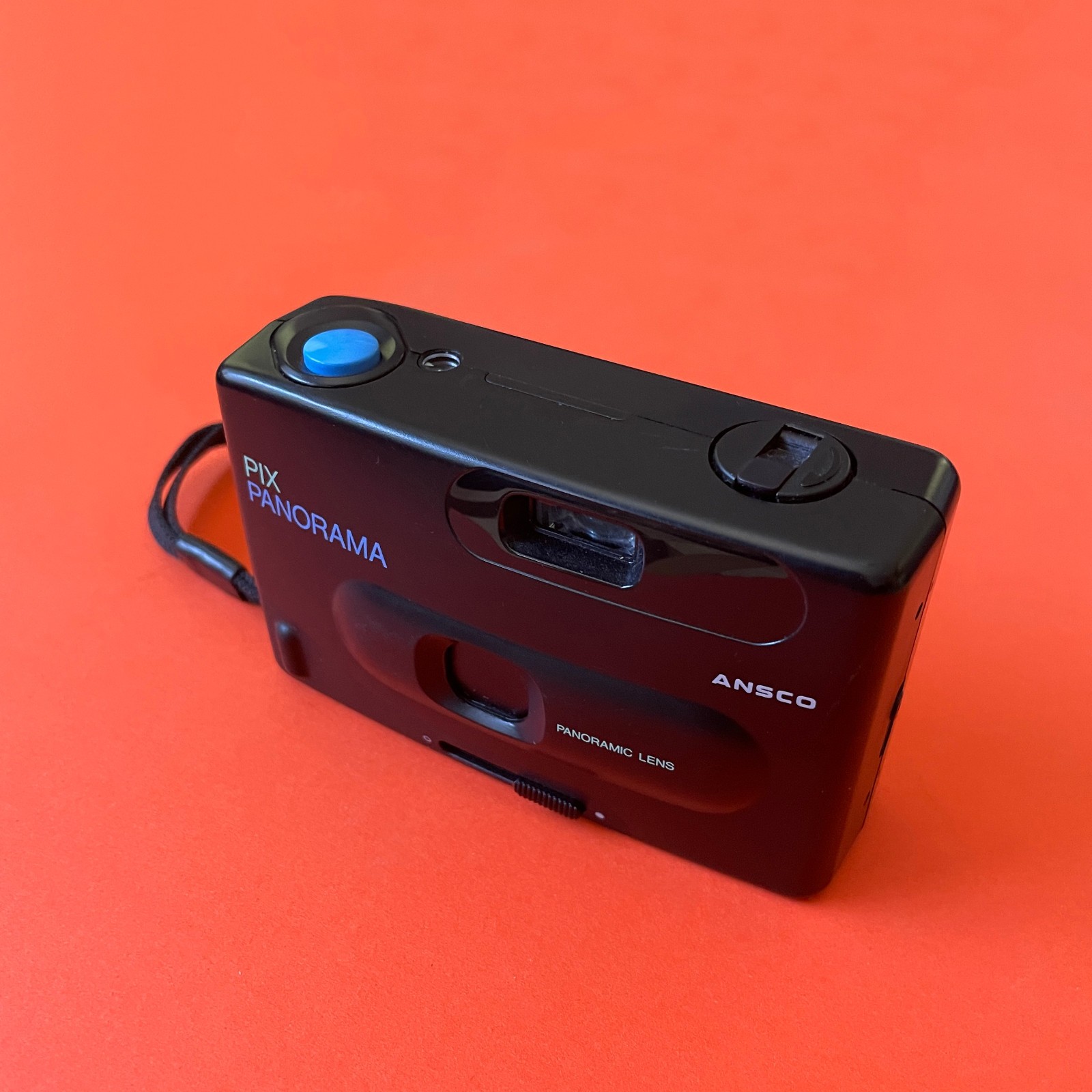 Ansco Pix Panorama 35mm Film Camera Point & Shoot • Panoramic Lens