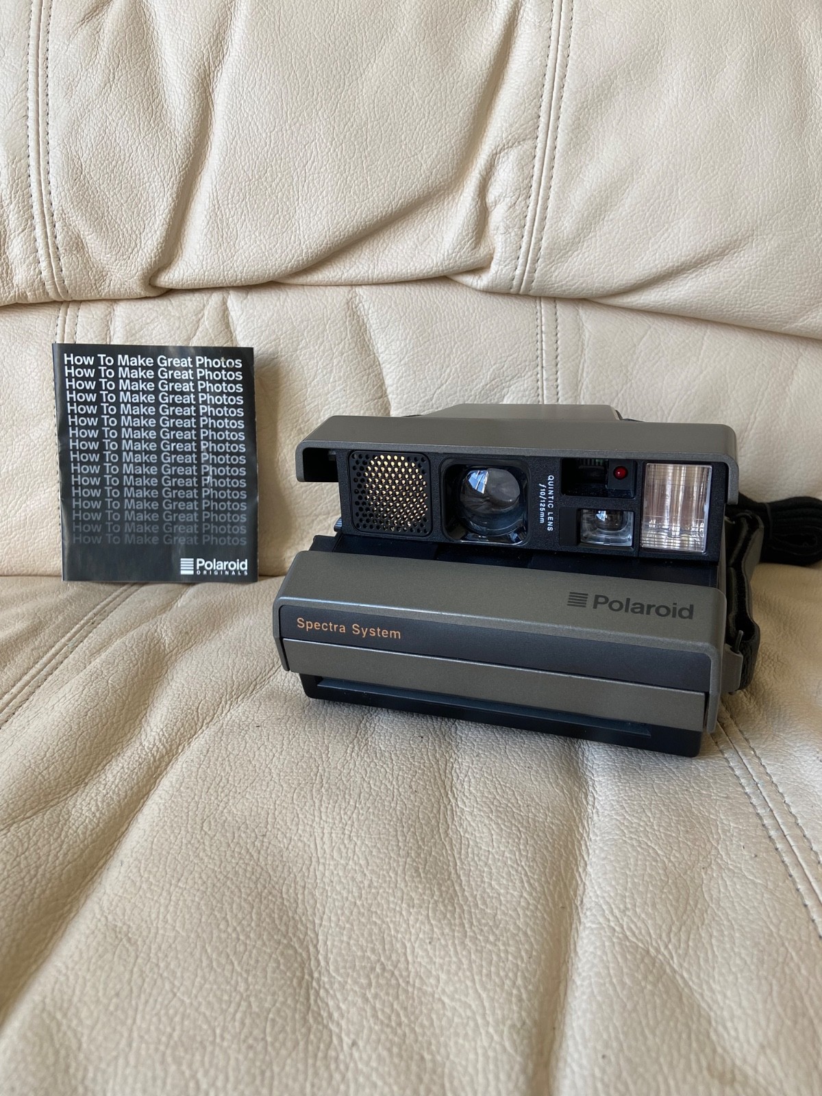 Old Vintage Polaroid Spectra System Camera Untested Excellent Condition