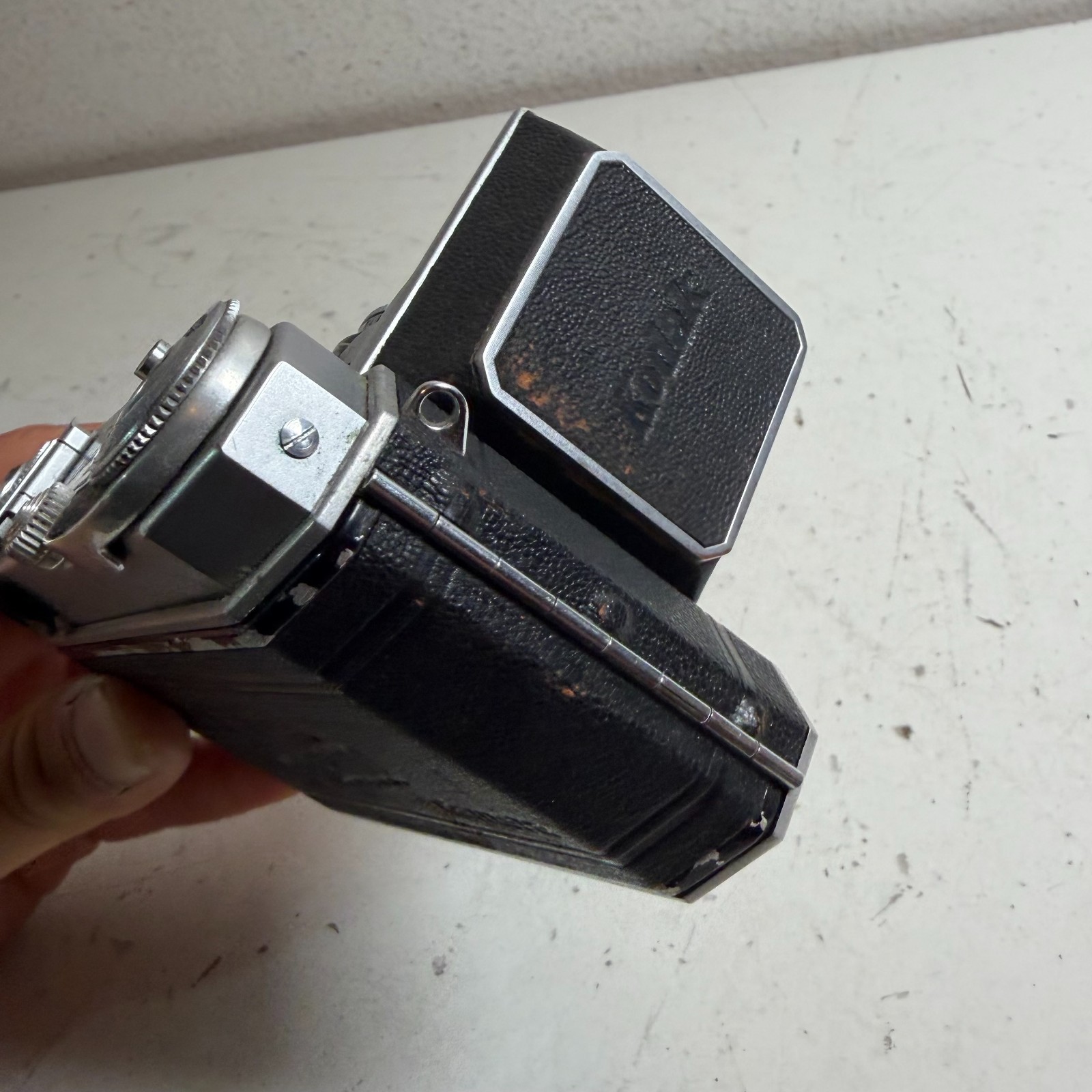 Vintage Kodak Retina IIa Black Compact 35mm Folding Rangefinder Camera