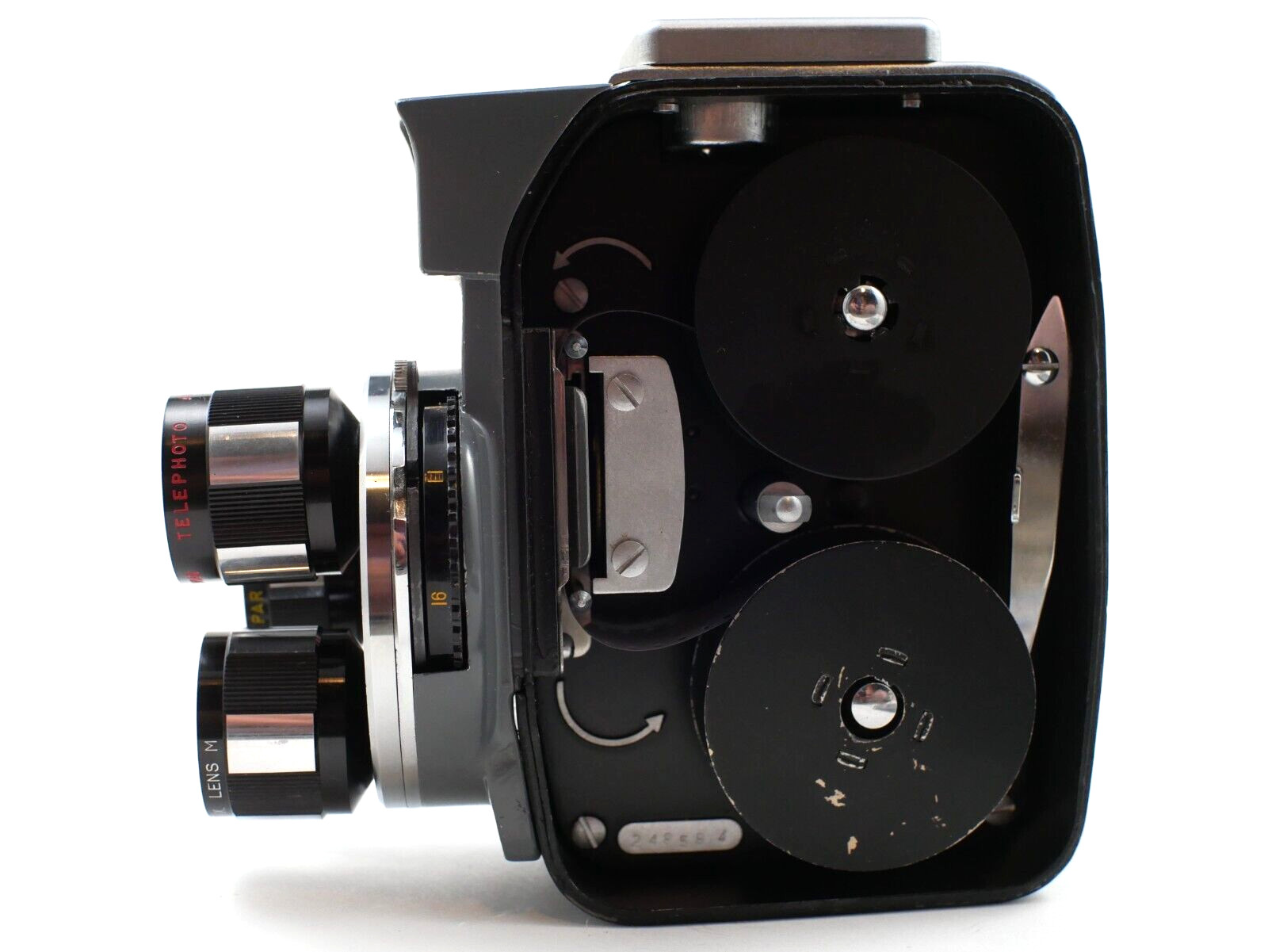 Mansfield Holiday II 8mm Movie Camera. Open-box condition! Fully Functional