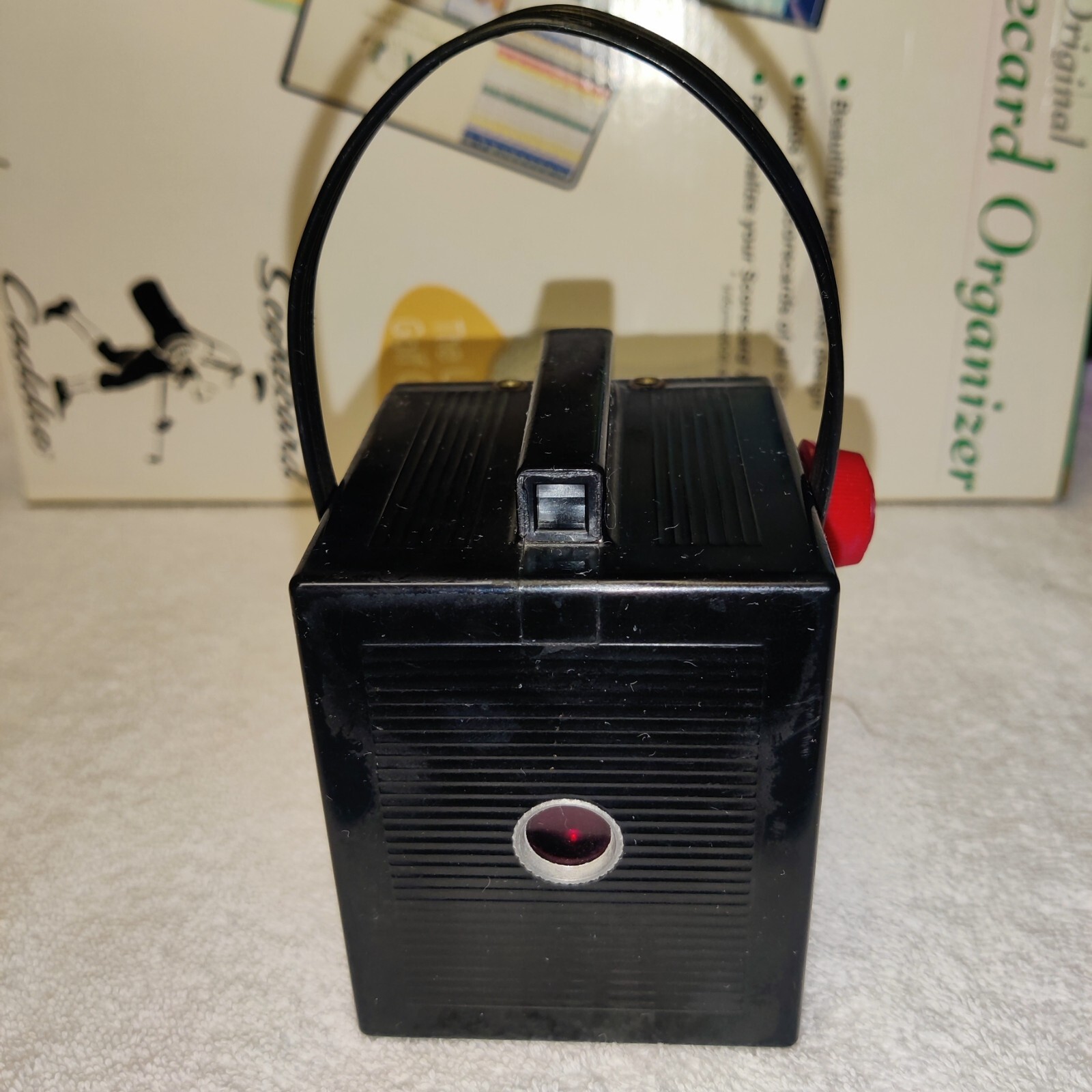 Vintage BRAUN IMPERIAL SIX-TWENTY BOX PRESS FLASH Camera * USA * 620 Film