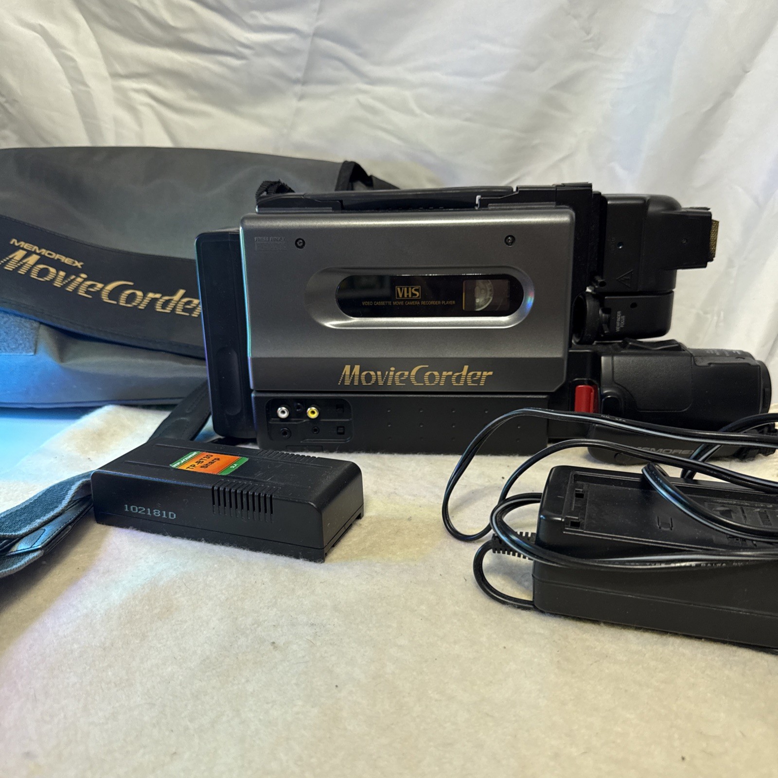 VHS Camcorder 90s dad energy, cinematic dreams, and a touch of Stranger Things.