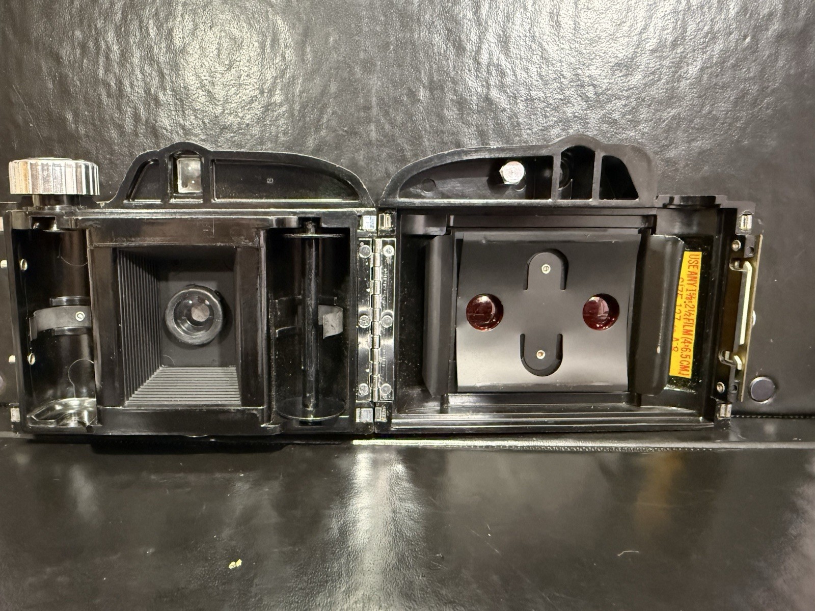 Vintage Beacon II White Westinghouse Camera with Case
