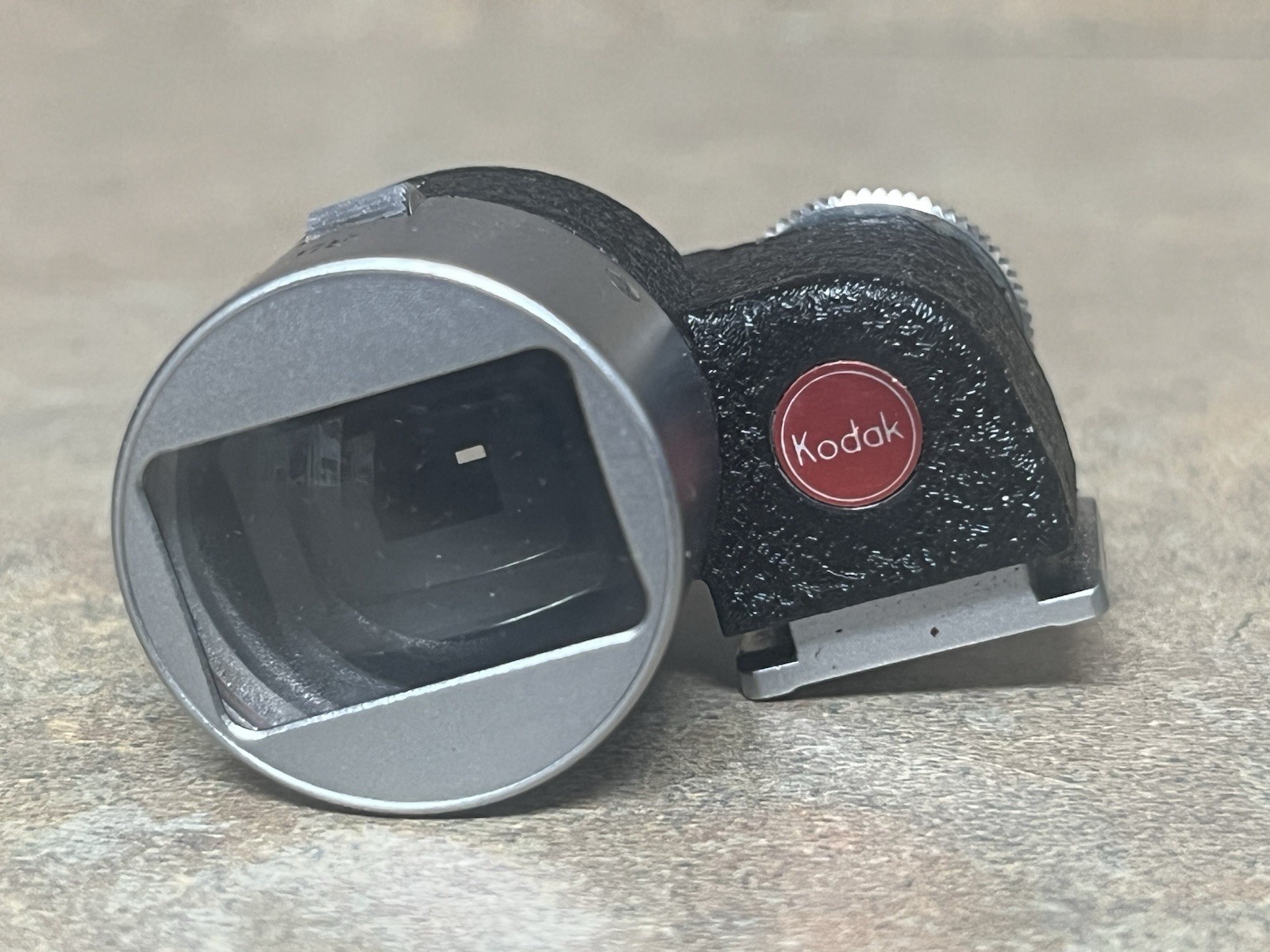 Kodak Auxiliary Viewfinder 35-80mm w/case Clean Working Clear Glass