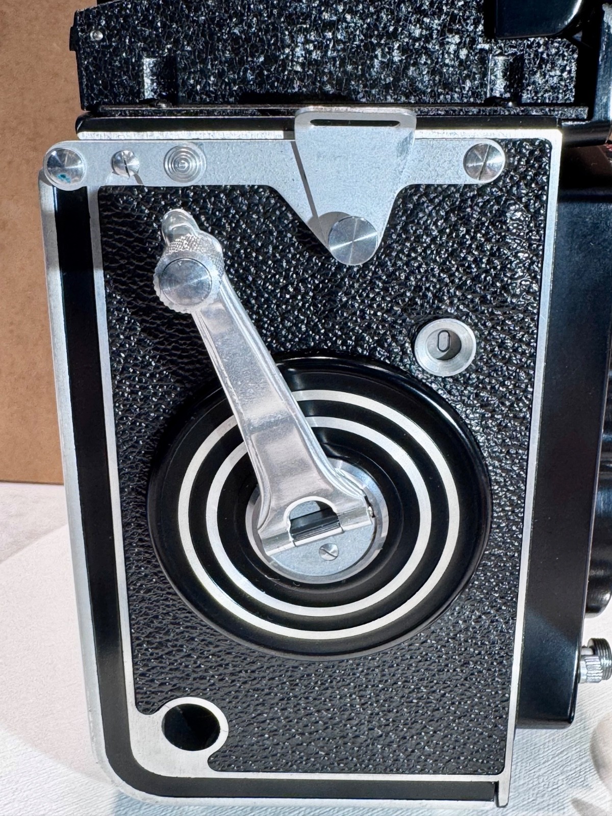 1951-1954 Original Rolleiflex 3.5A M-X Sync K4A 1:3.5/75mm w/Case & attachments