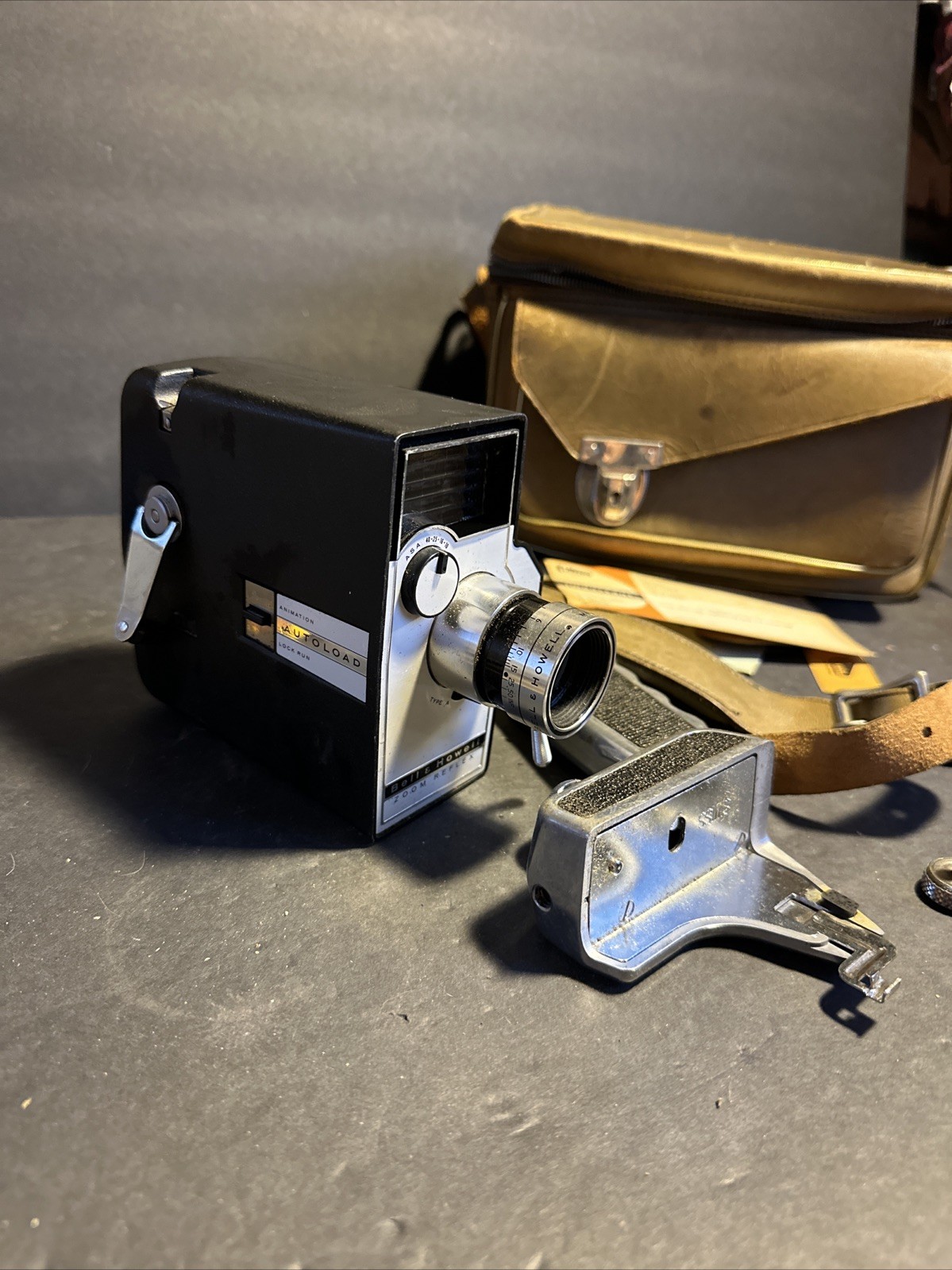 Vintage Bell & Howell Zoom Reflex Animation Autoload 8mm Movie Camera  #R58