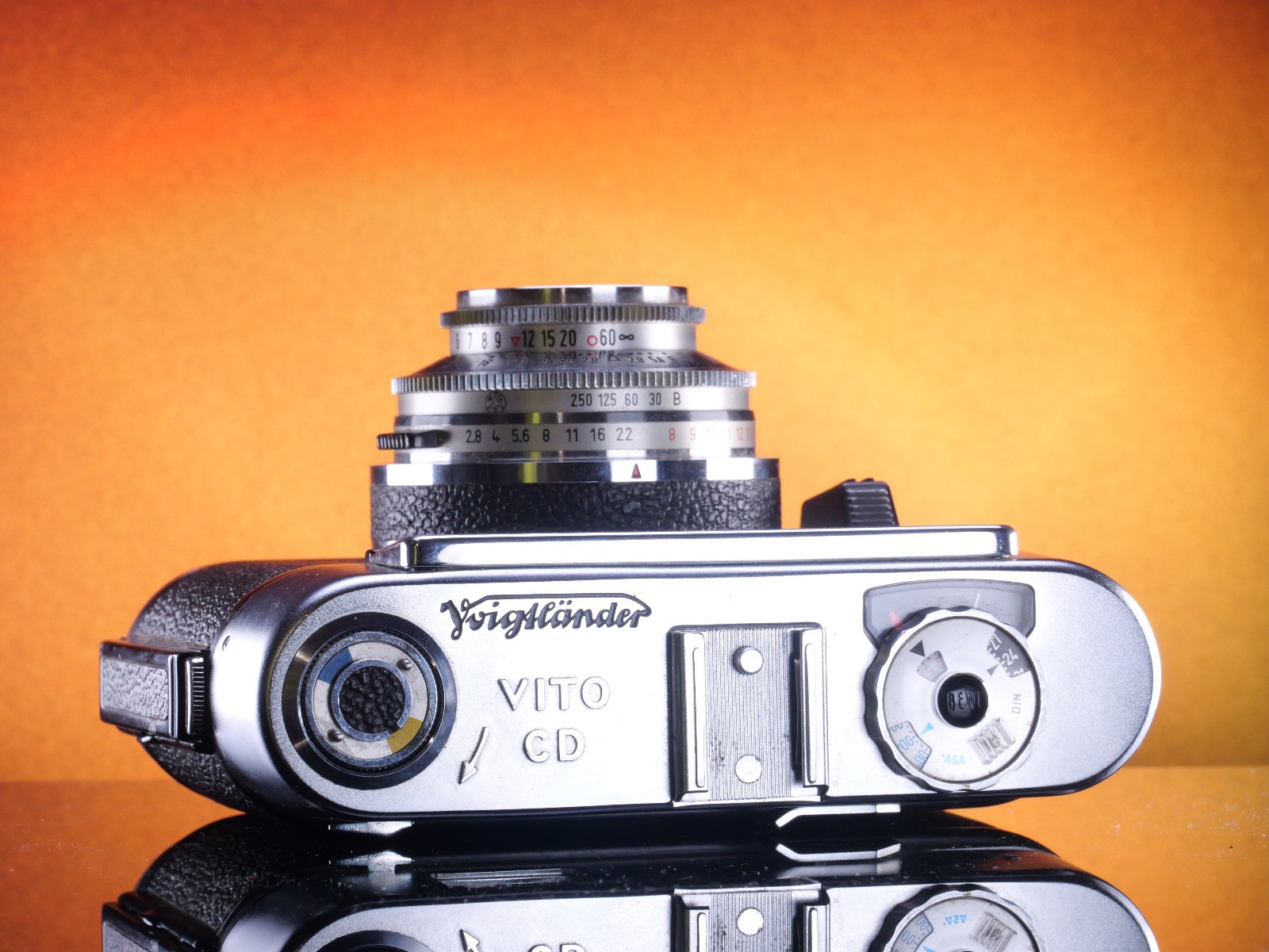 RARE – Vintage Voightlander Vito CD 35 mm Camera w/ Case #6463080