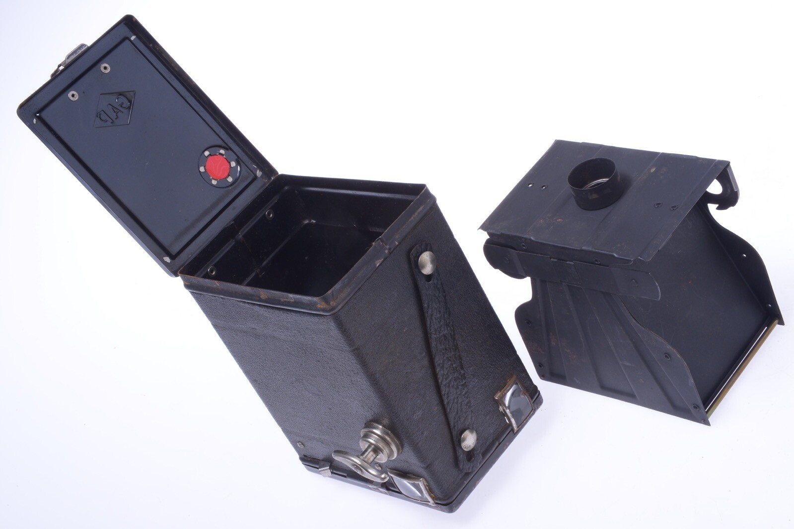 ✅ PARIS GAP *SCARCE* METAL BOX CAMERA 6X9CM 120 ROLL FILM