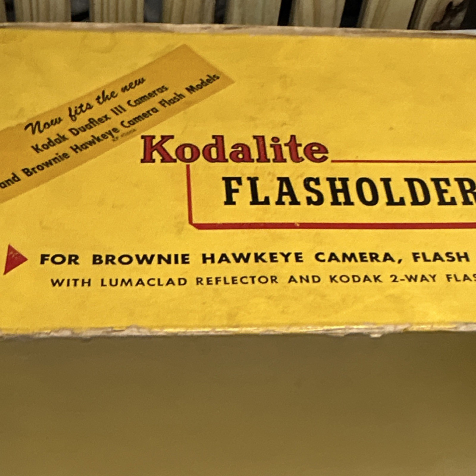 Kodak Tourist II Folding Camera & Brownie Hawkeye w/ Flashholder & Box