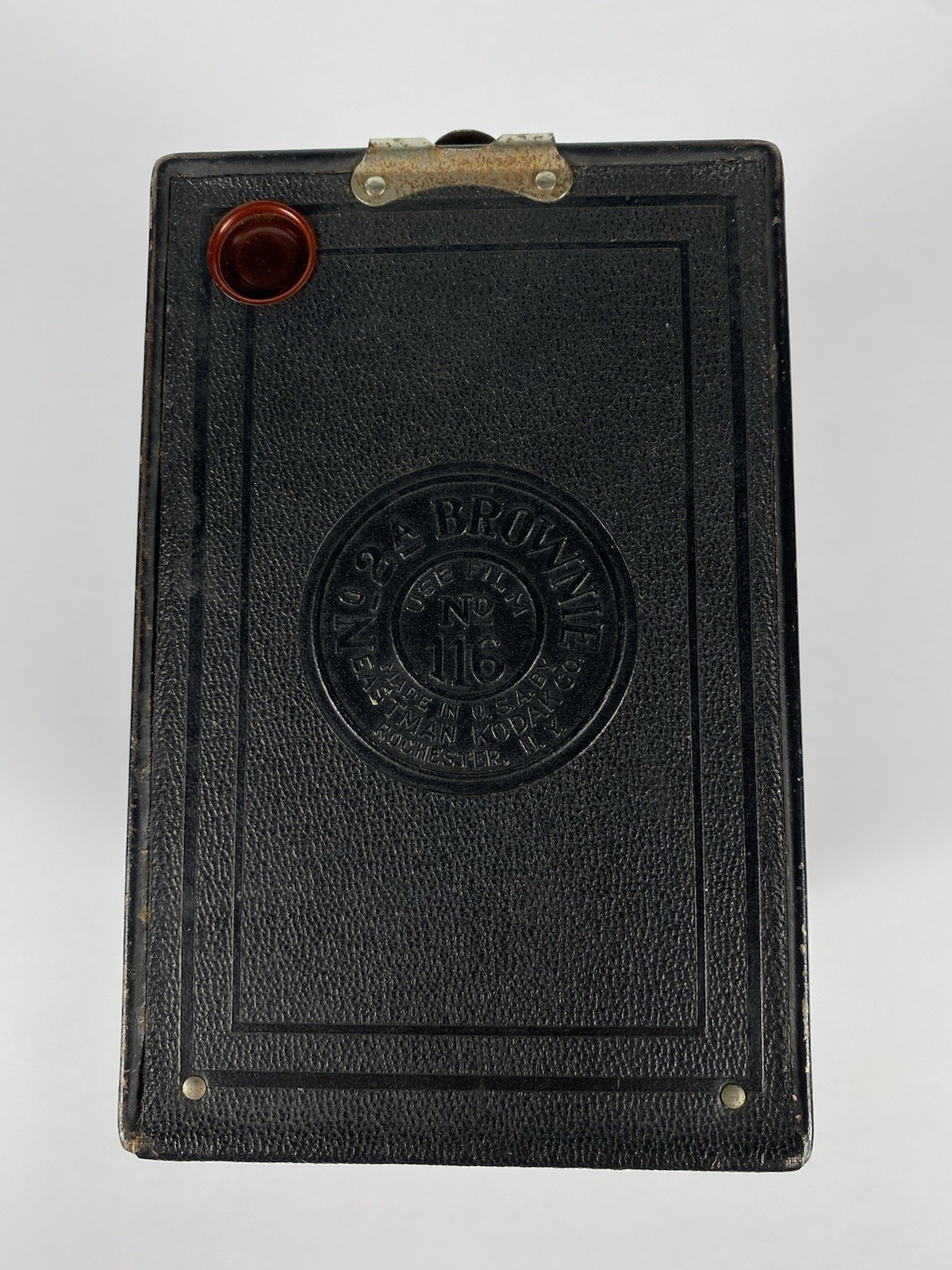 VTG Kodak No. 2A Brownie Model C Box Camera Film No. 116 Eastman Antique Decor
