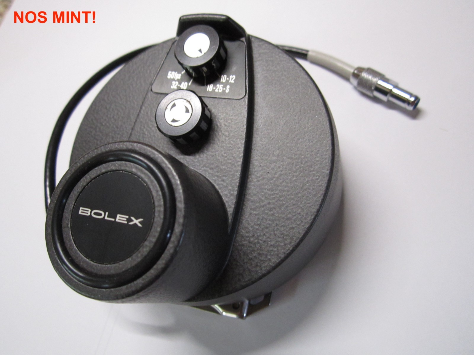 BOLEX WM MOTOR 400FT MAGAZINE TAKE-UP MOTOR for EL ESM EM 16mm movie Camera NEW!