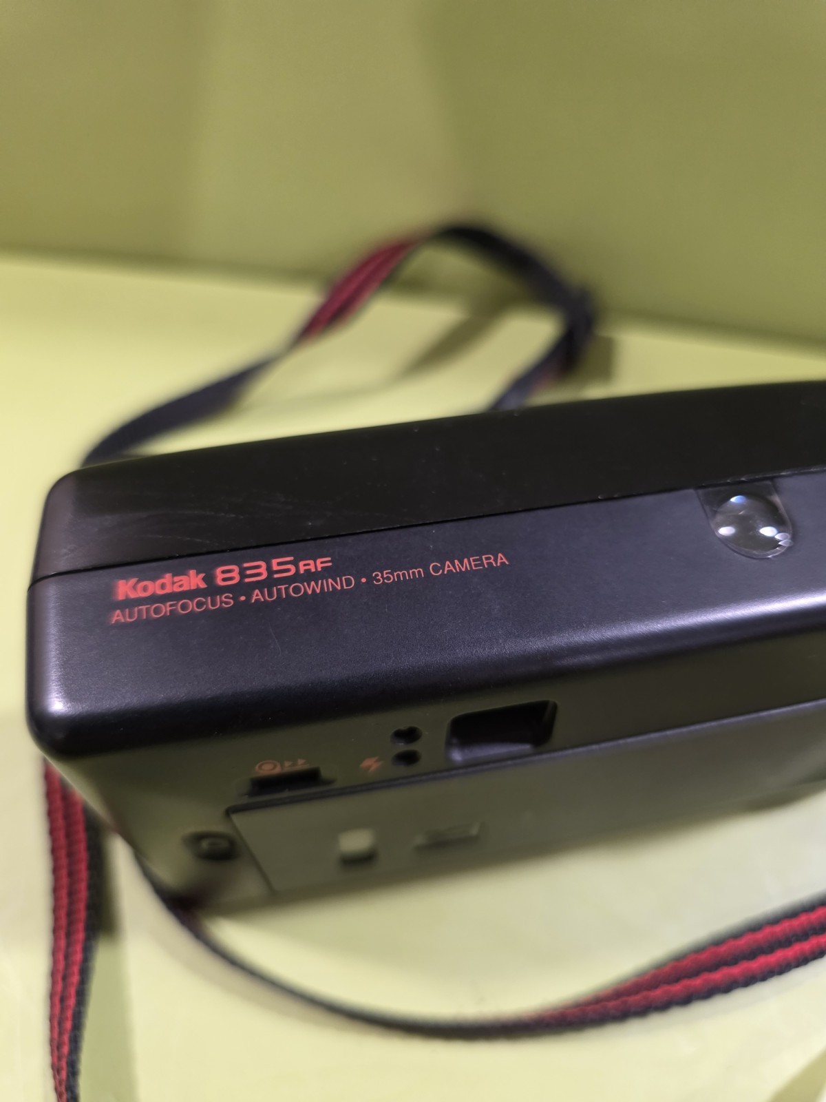 Kodak Star 835 AF Auto Focus Autowind 35mm Black Camera Built-in Flash Tested