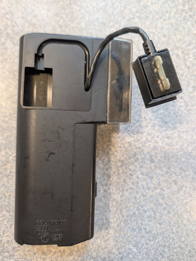 POLAROID POLATRONIC Hand-Held Flash Model 2350 Original Camera Accessory