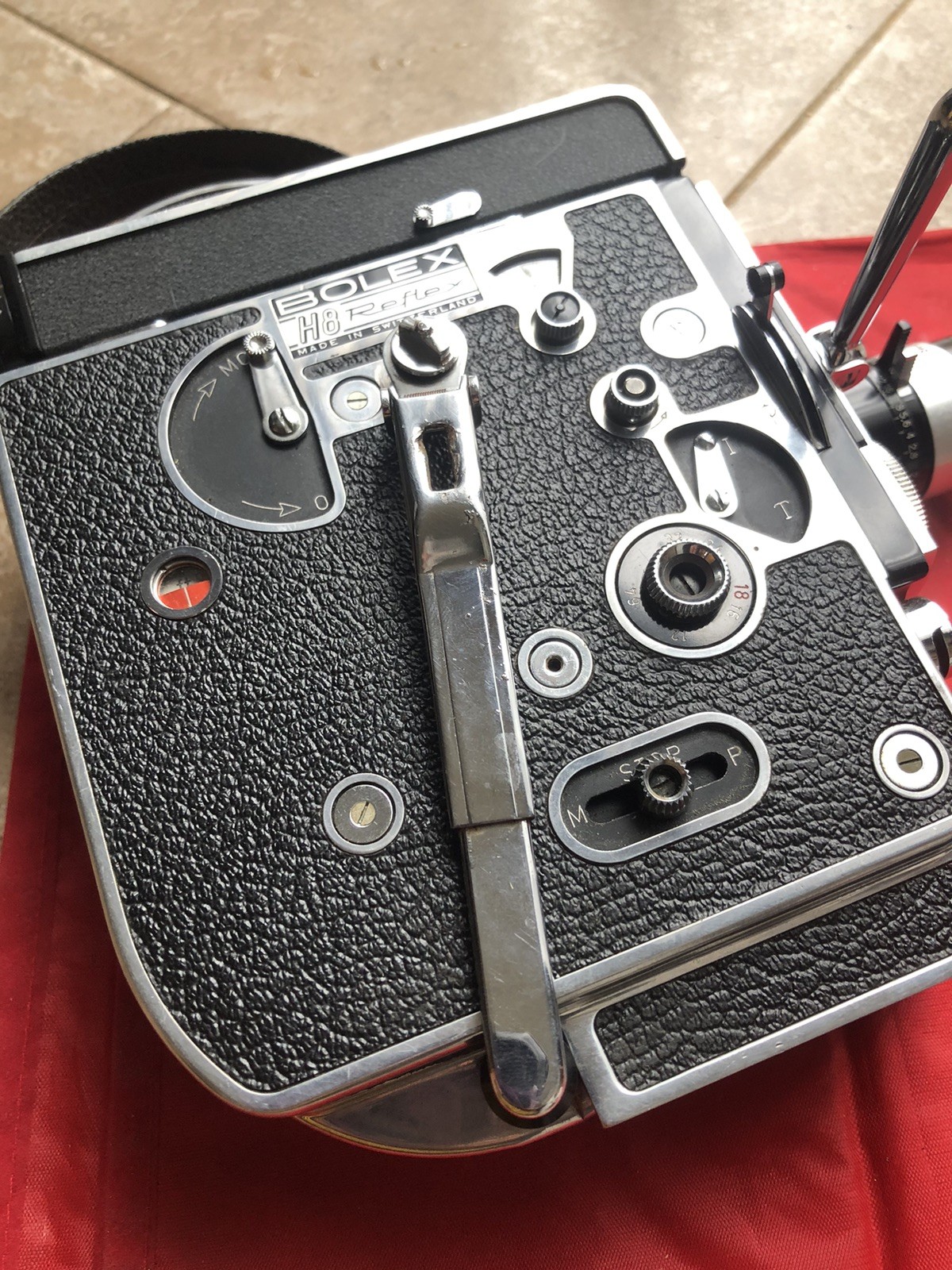 Bolex H8 Reflex Camera Body With Macro Switar Lens