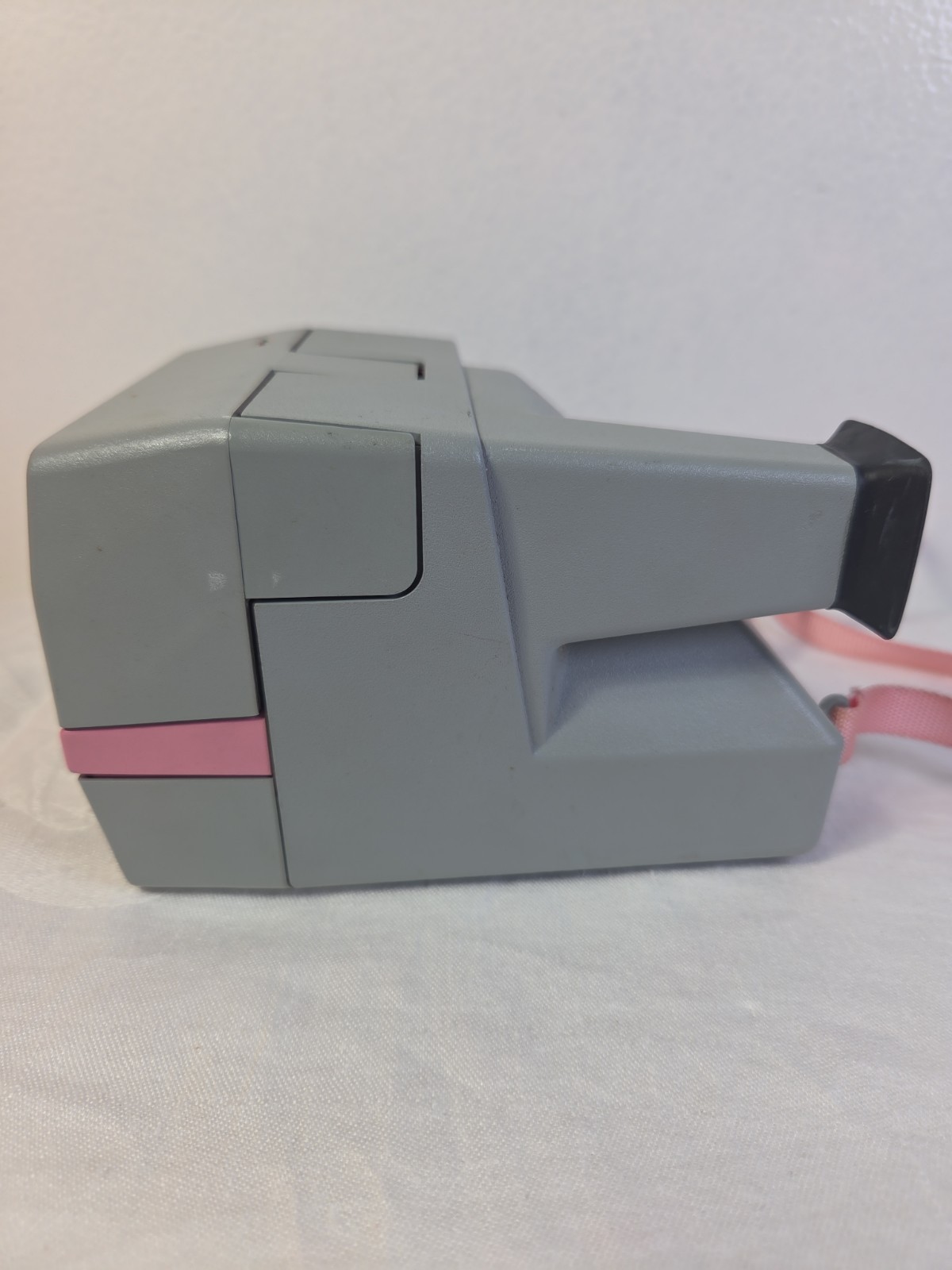 Polaroid 600 Cool Cam Pink Grey Vintage Instant Film Camera W/Flash