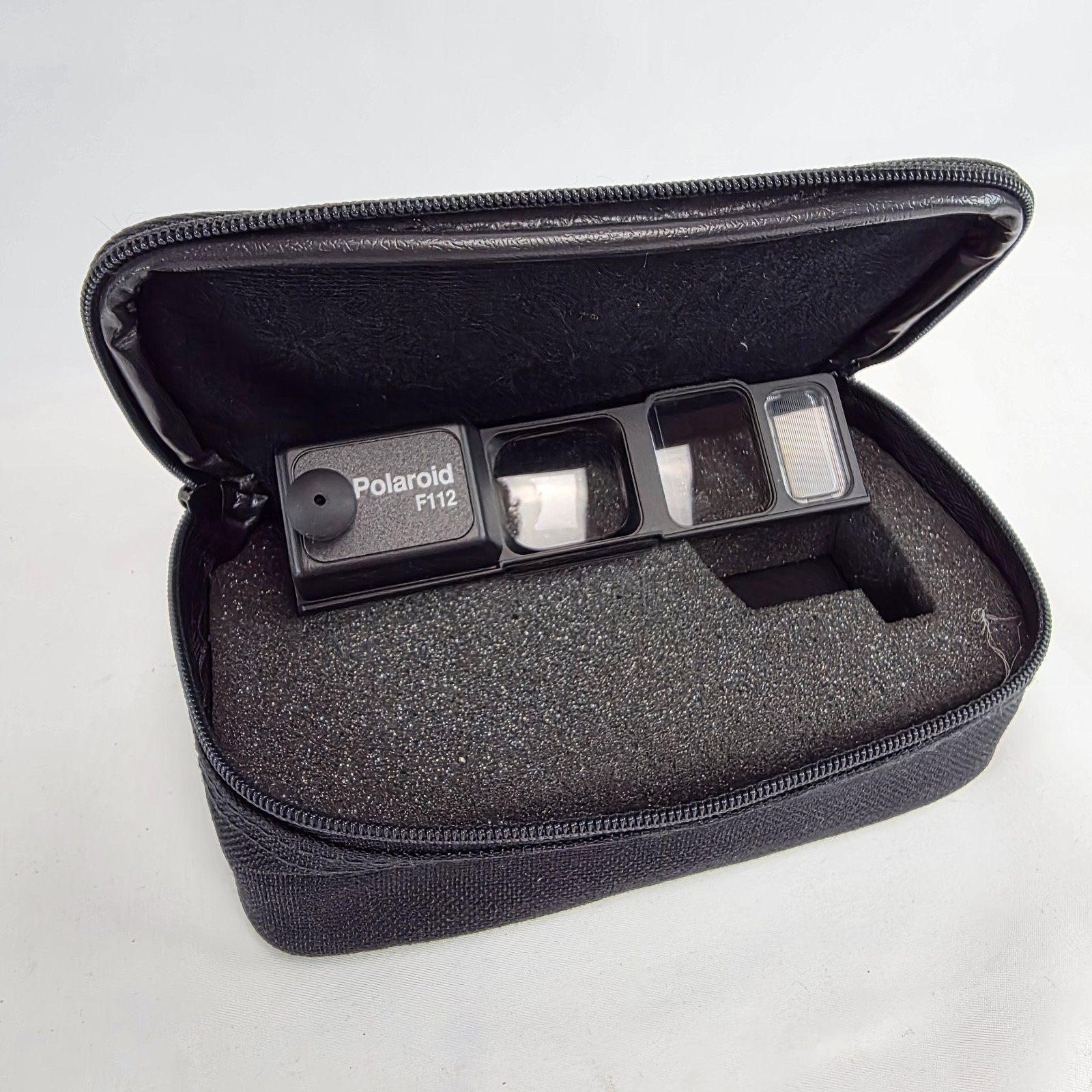 Polaroid Spectra System SE Instant Film Camera w/ Filters, F112 Lens, Bag, Etc.