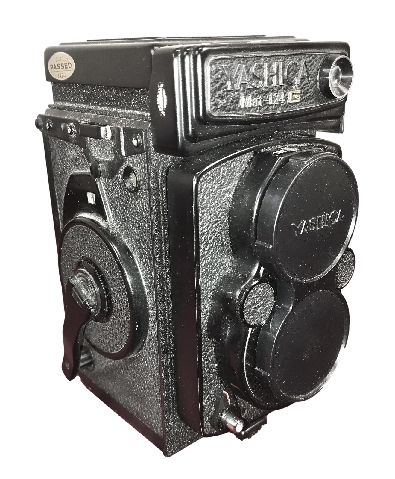 YASHICA MAT-124G CAMERA N. 1017052. ORIGINAL CASE AND WARRANTY. JAPAN. XXTH