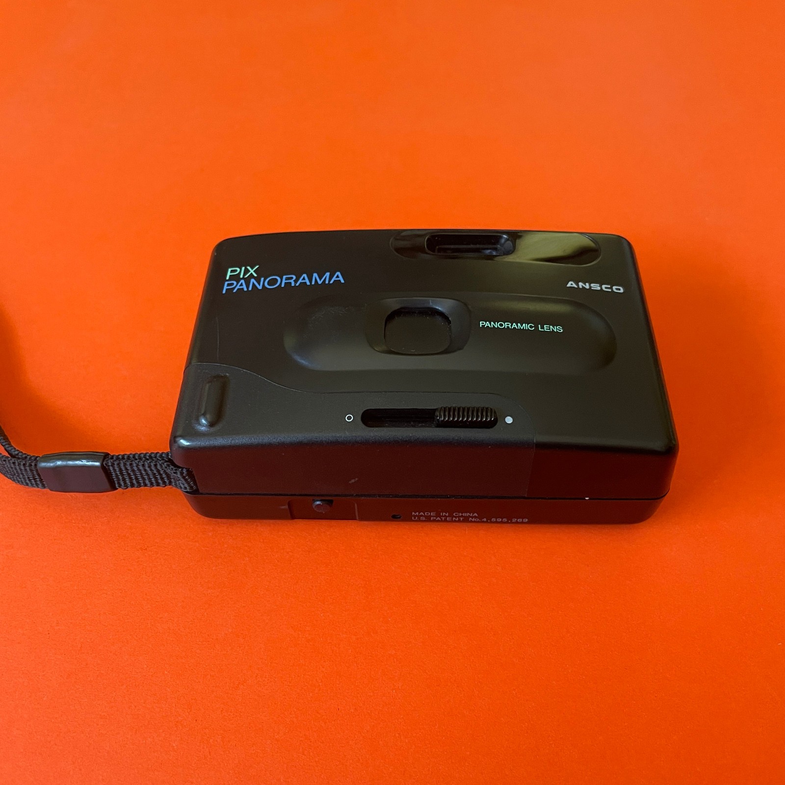 Ansco Pix Panorama 35mm Film Camera Point & Shoot • Panoramic Lens