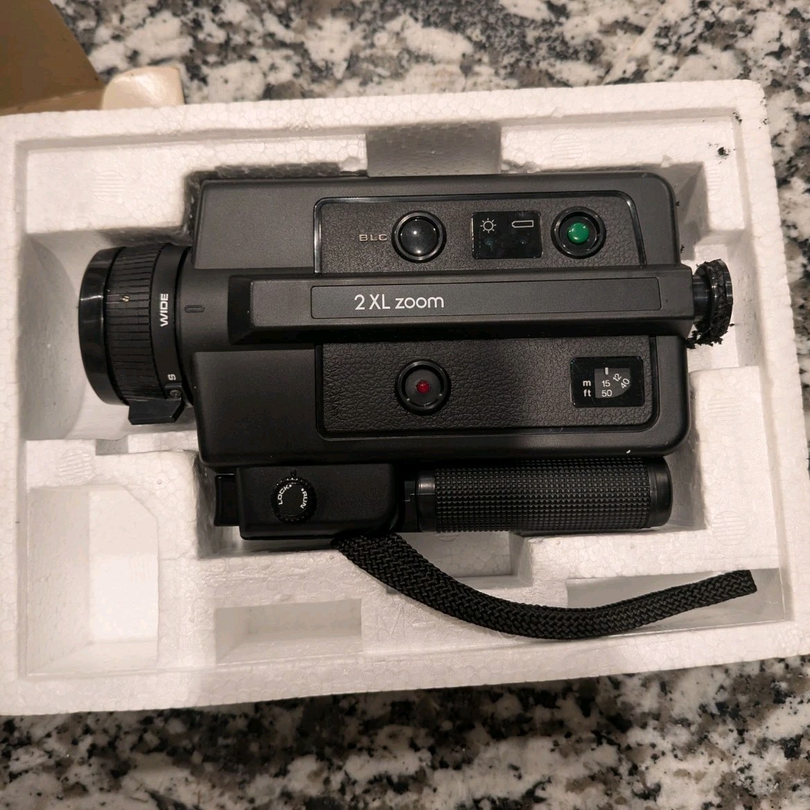 Sears 2 XL Zoom Super 8 Reflex Movie Camera Black