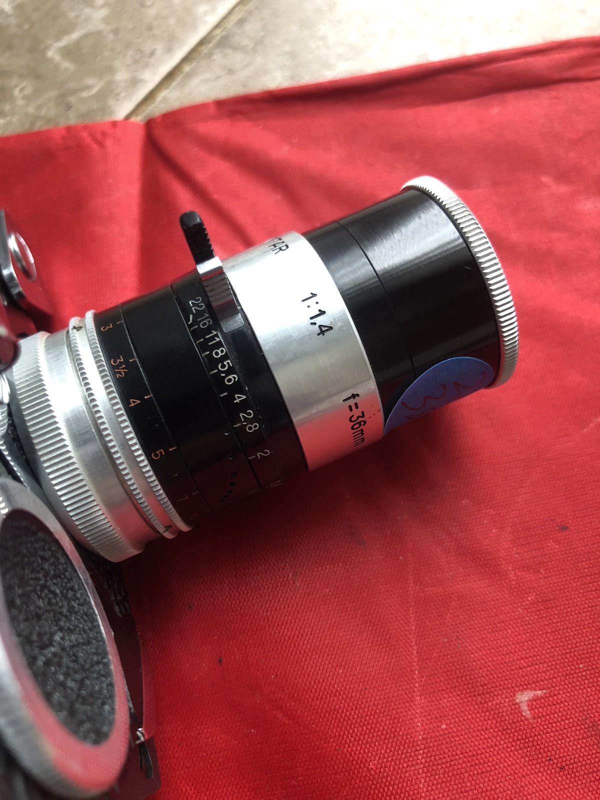 Bolex H8 Reflex Camera Body With Macro Switar Lens