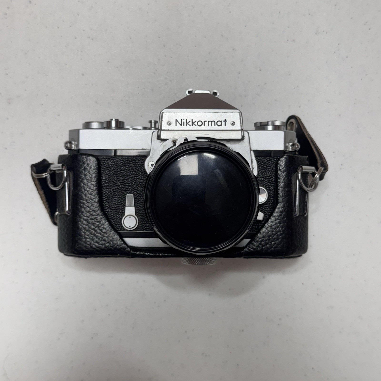 Tested Working Nikon Nikkormat FT 35mm SLR Camera w/ Nikkor-H Auto 50mm f/2 Lens