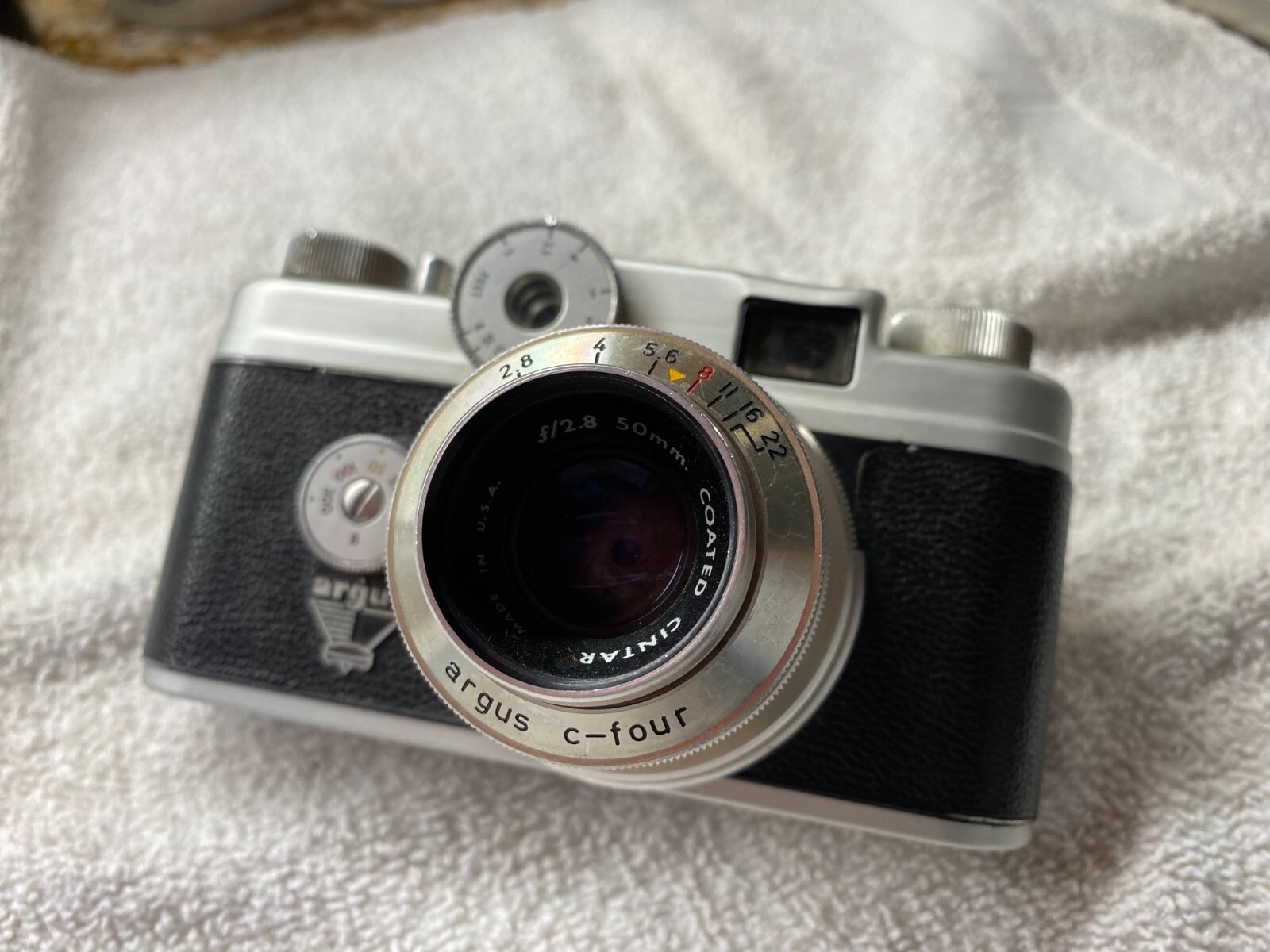 ARGUS C4 CAMERA W/CASE