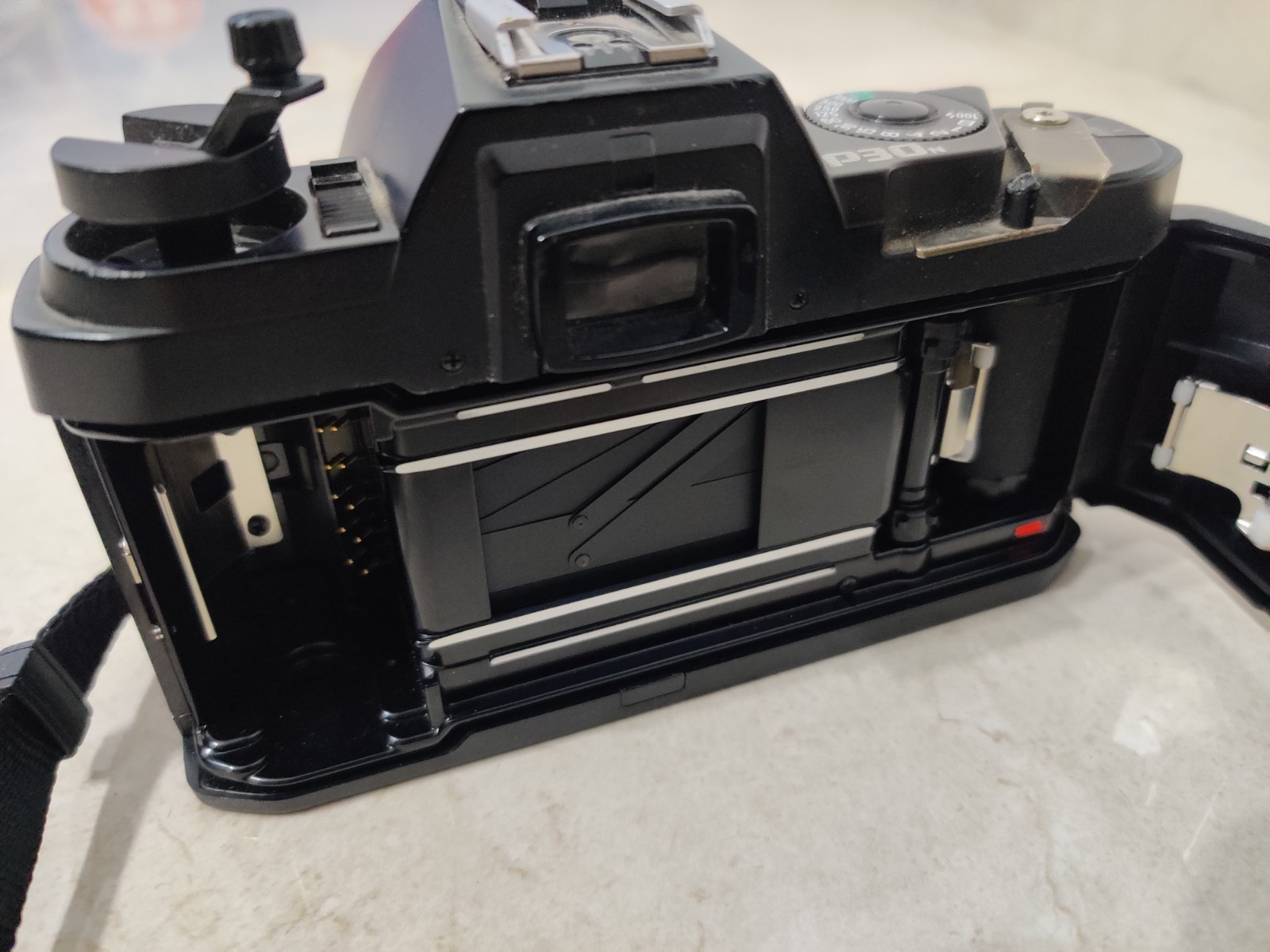 Pentax P30n camera with a free Photoline 35-70mm lens—Untested As It Is