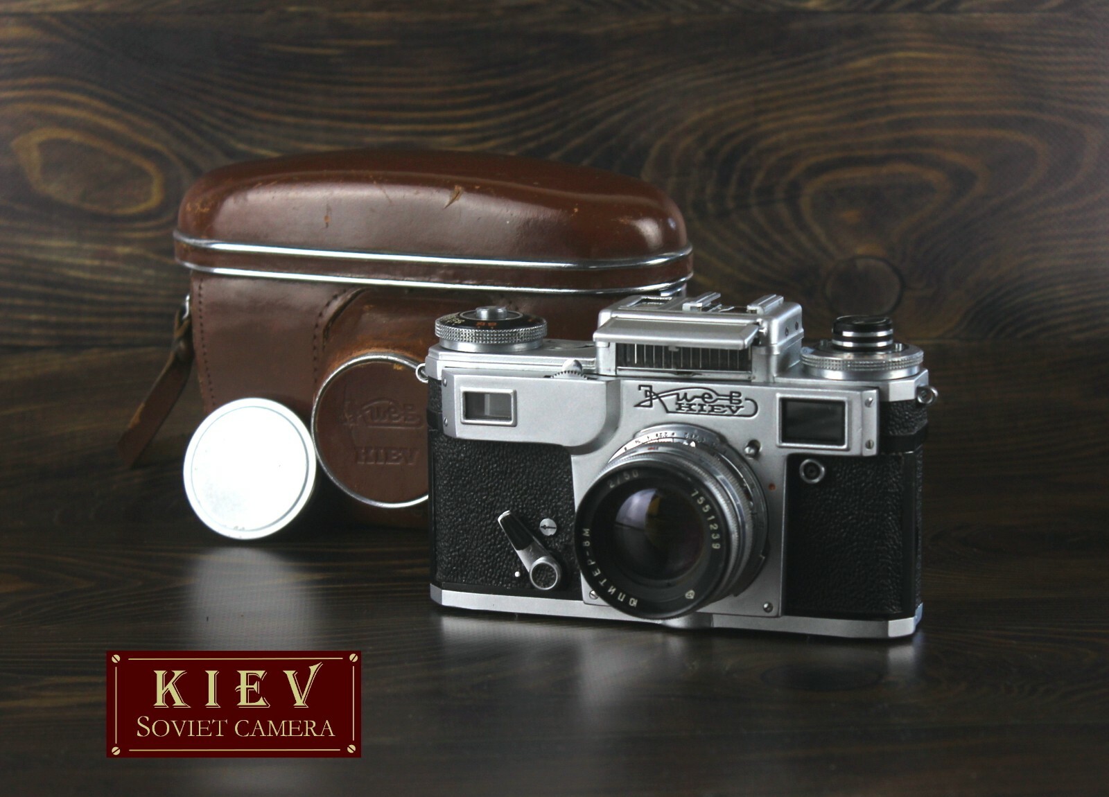 KIEV – 4A Soviet Camera Lens JUPITER – 8M (2 / 53) CONTAX camera USSR