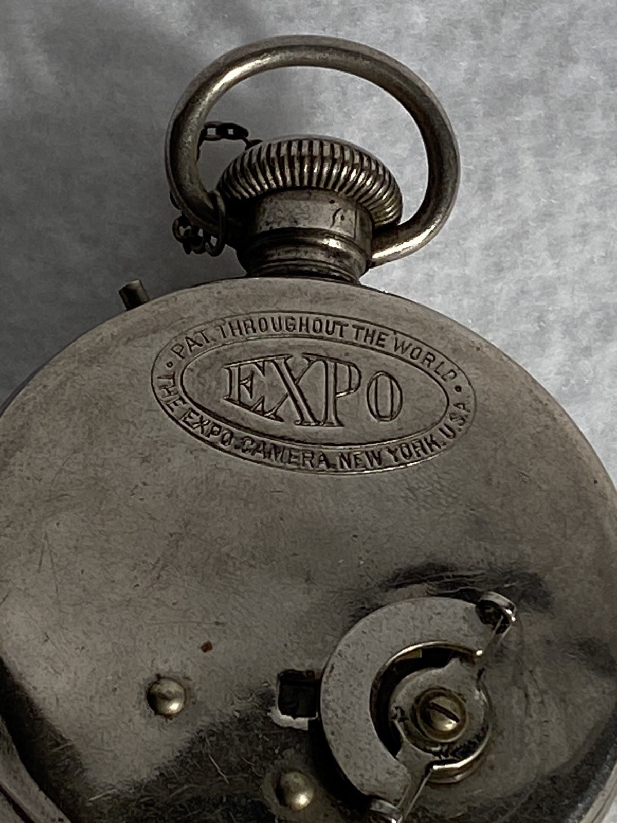THE EXPO WATCH 1ST VERSION CAMERA NEW YORK MADE ‘HOUGHTON COPY’ W/ CAP