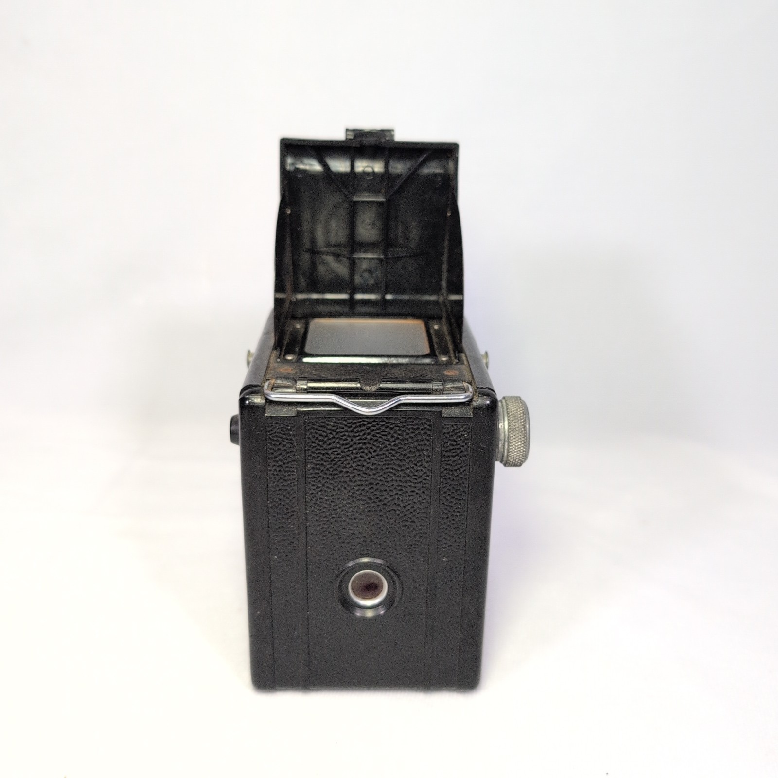 Vintage Spartus Full-Vue Box Camera 120 Film Top View Chicago Made In The USA