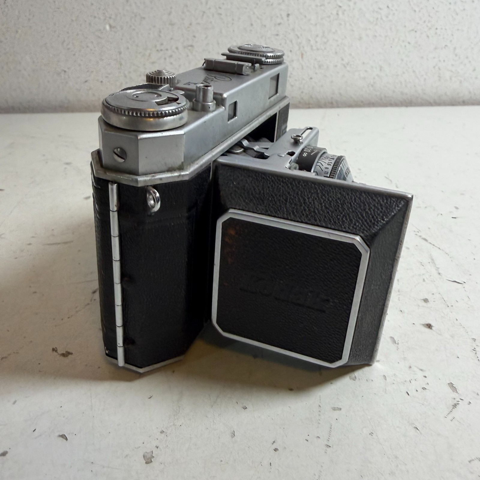 Vintage Kodak Retina IIa Black Compact 35mm Folding Rangefinder Camera