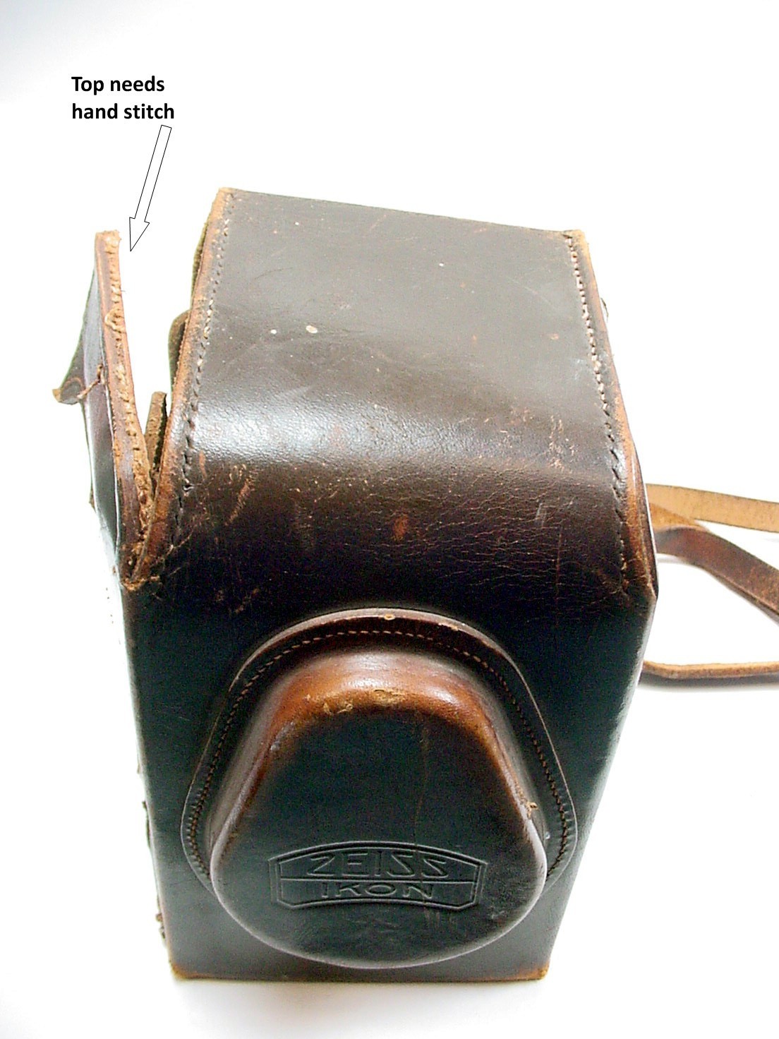 Zeiss Ikon Ikoflex II (851/16) TLR Camera Case | 1937 | Nds Stitching | $29 |