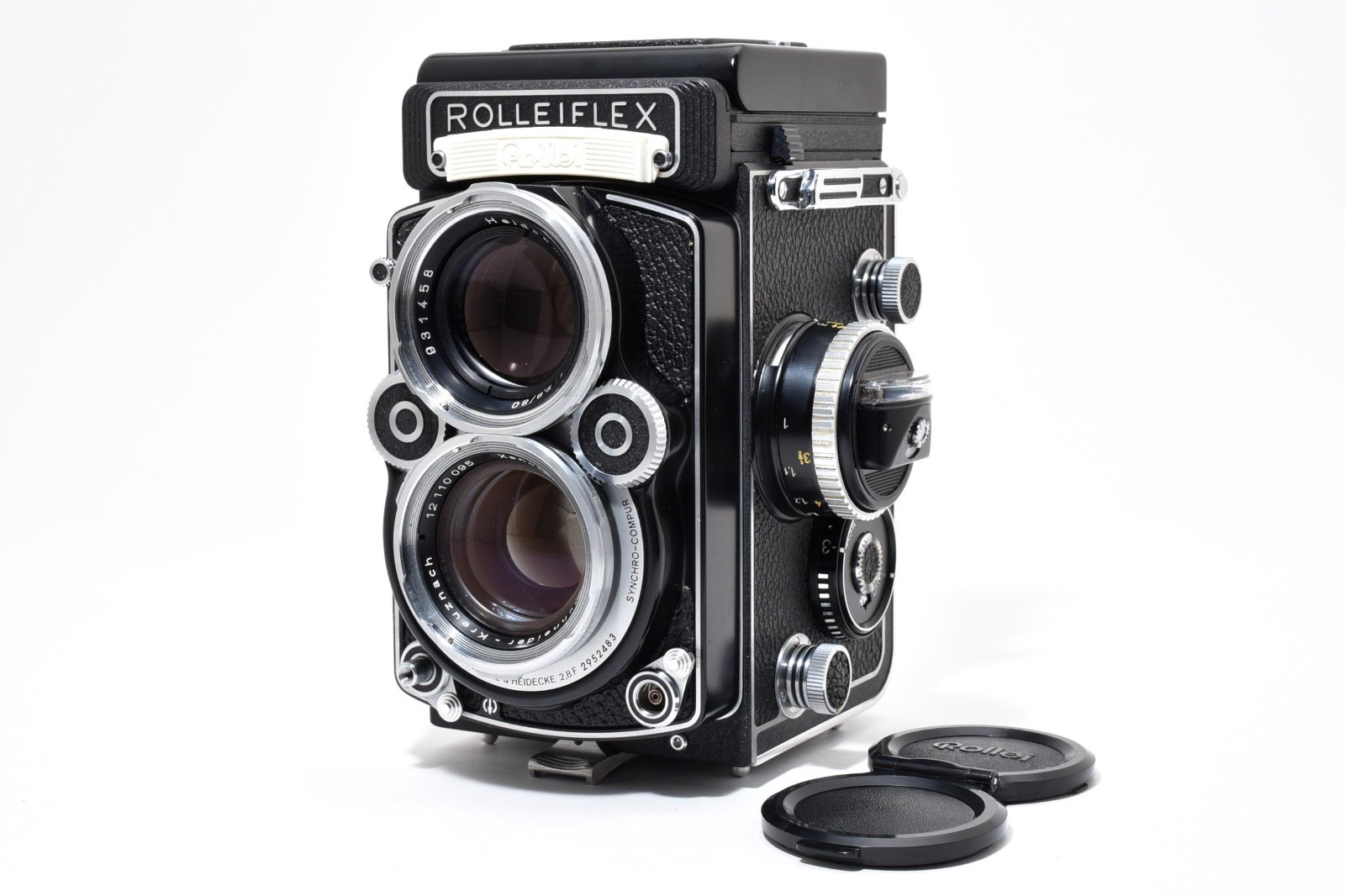[Top Mint] Rolleiflex 2.8F Xenotar White face Twin lens reflex camera From JAPAN