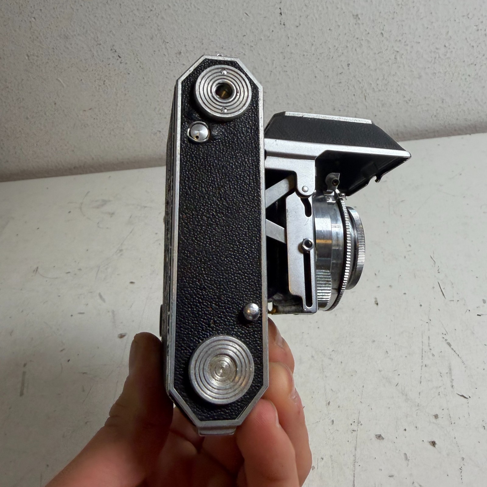 Vintage Kodak Retina IIa Black Compact 35mm Folding Rangefinder Camera