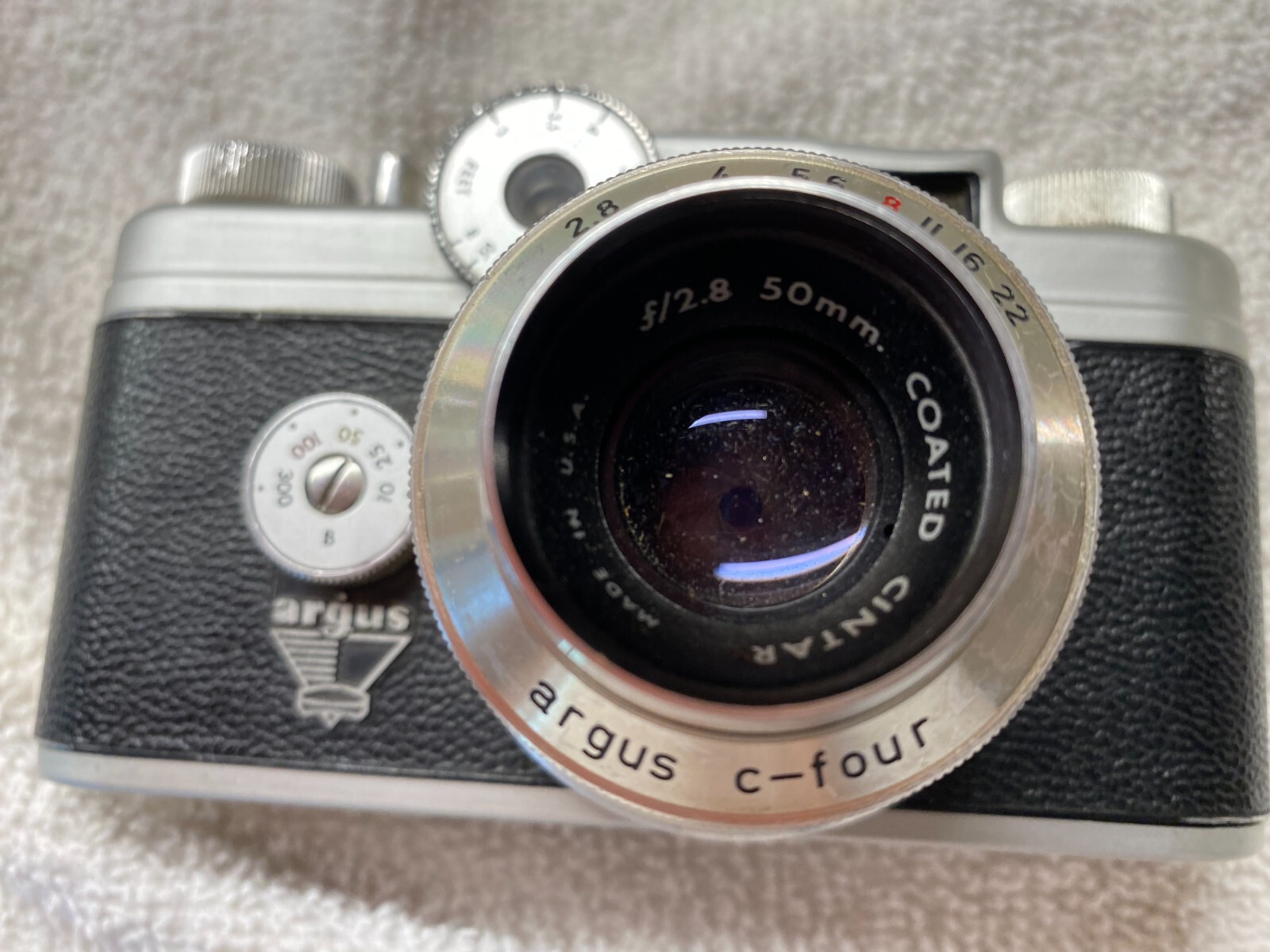 ARGUS C4 CAMERA W/CASE
