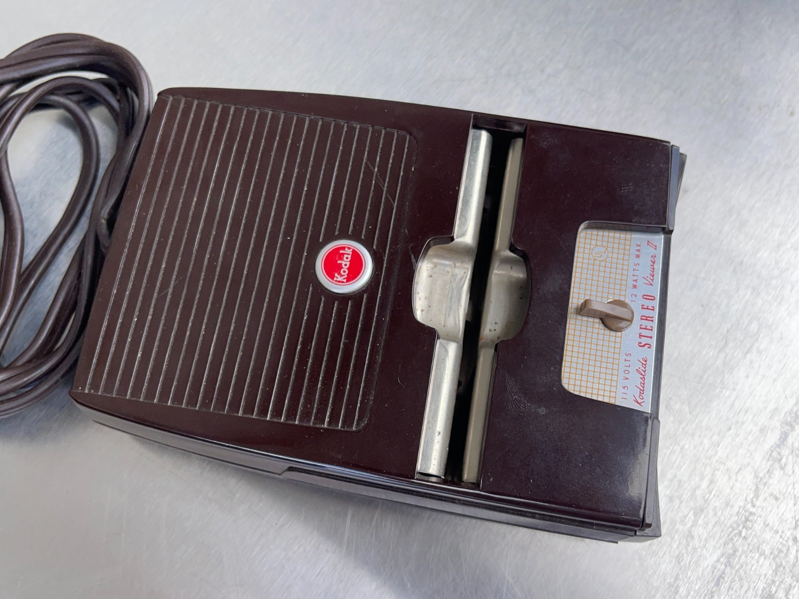 Vintage Kodak Kodaslide Stereo Viewer II #162 3d Film Silde Viewer w/ Box