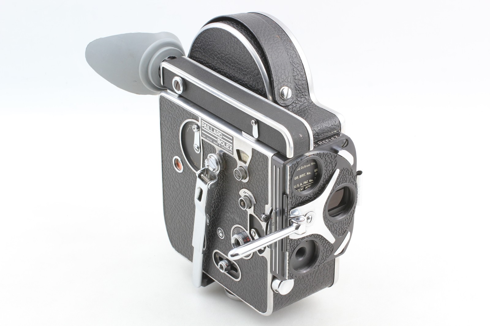 MINT Box Bolex H16 Reflex Rex-1 Cine Film Movie Camera Switar 3x Lens From JAPAN