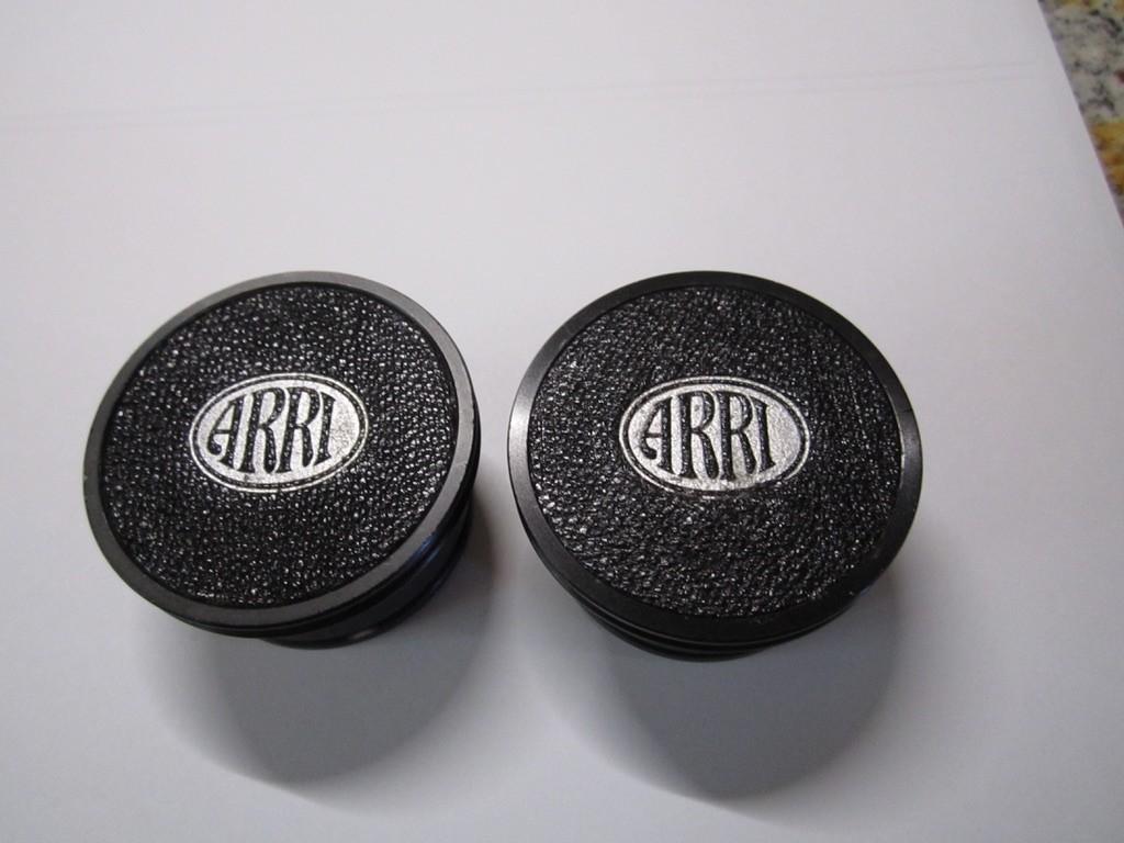 Very Rare ARRI BODY CAPS for ARRIFLEX 16S 16MM MOVIE CAMERA