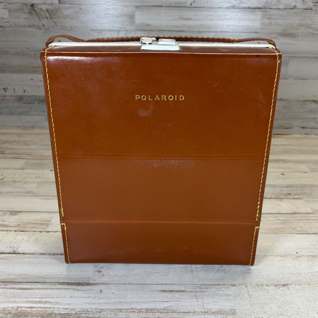 Polaroid Land Camera Model J66 Vintage Instant Film Camera w/ Case
