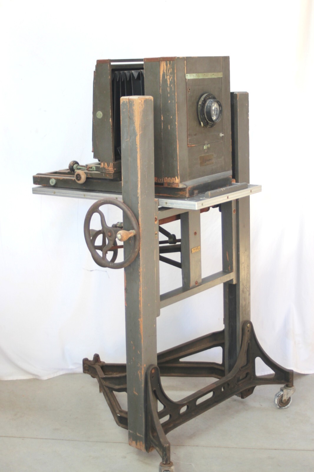 1920s ANSCO- AGFA Co Large Adjustable Camera + Original Stand Binghampton NY