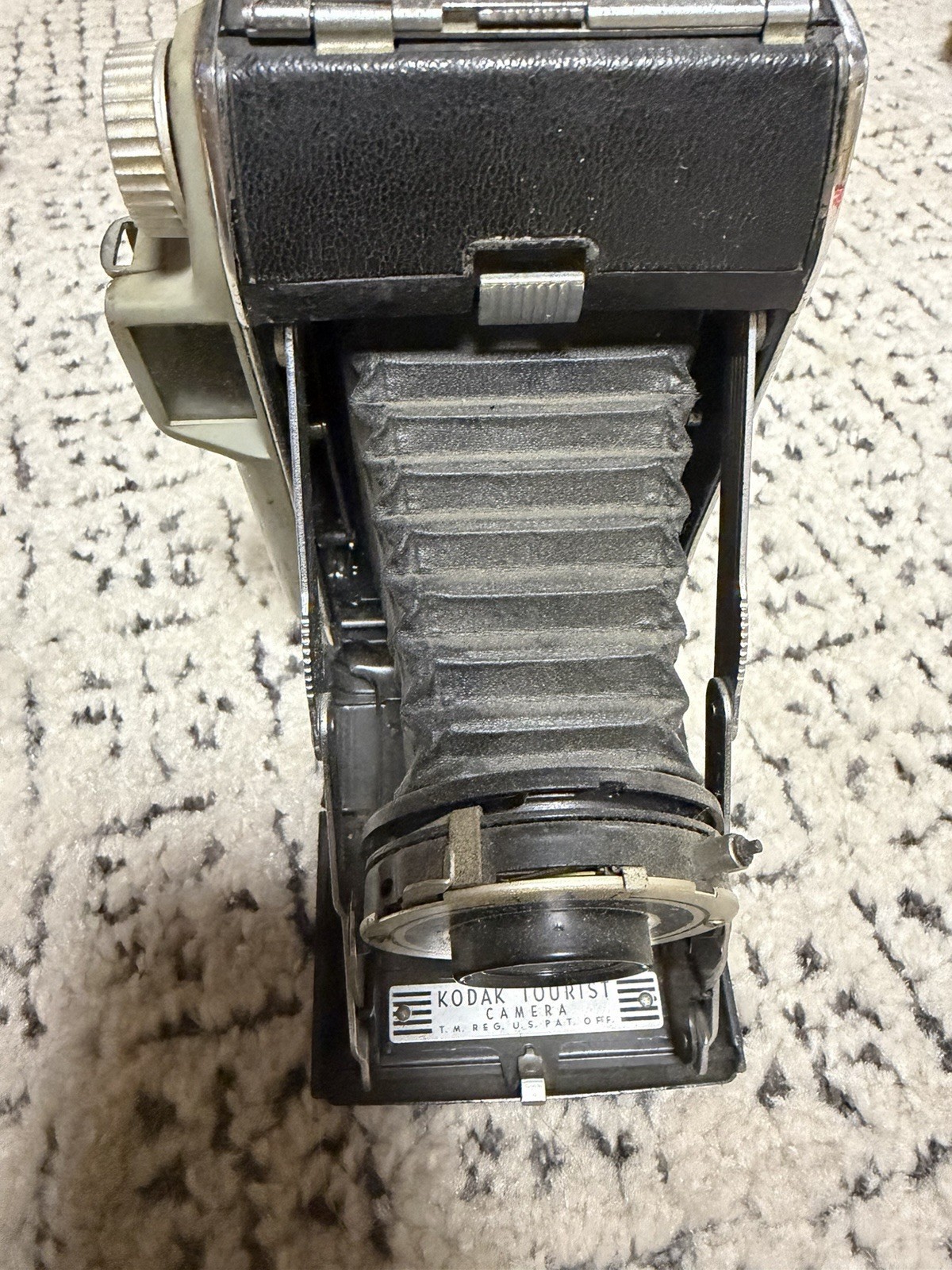 Vintage Kodak Tourist II Folding 620 Film Camera 1950s Rare Untested