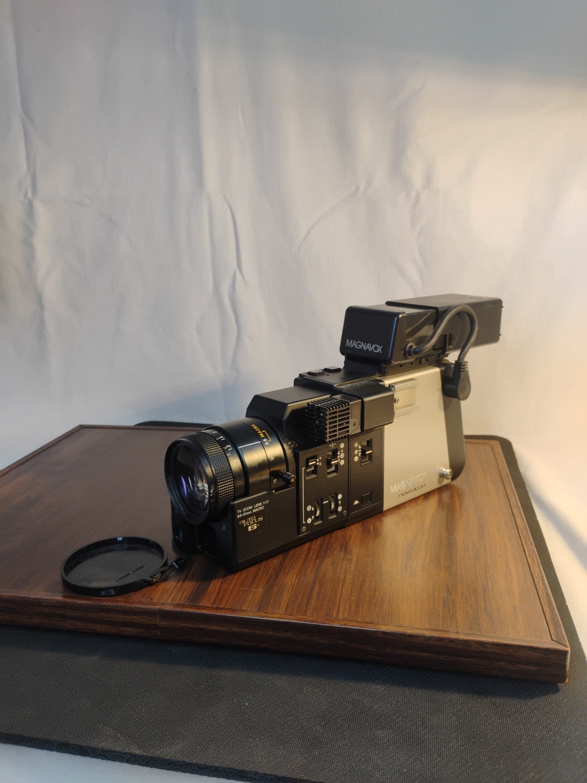 🔥1980s Vintage VR8276BK01 Magnavox Newvicon Color Video Camera – Untested As Is
