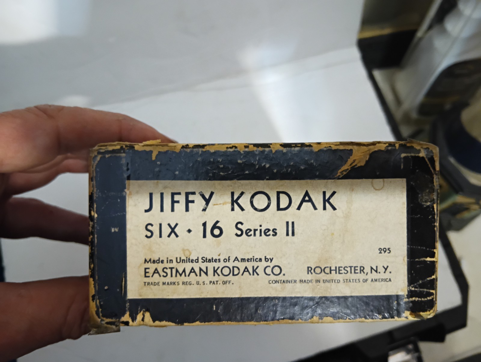 Kodak Jiffy Six 16 Series 11,Folding Camera Twindar Lens, Rotary Shutter,1934