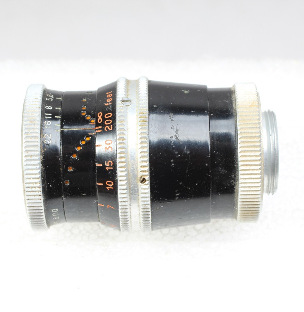 BOLEX B8L REGULAR 8MM MOVIE CAMERA W KERN 13MM 1.9 & 36MM 2.8 LENSES WORKS