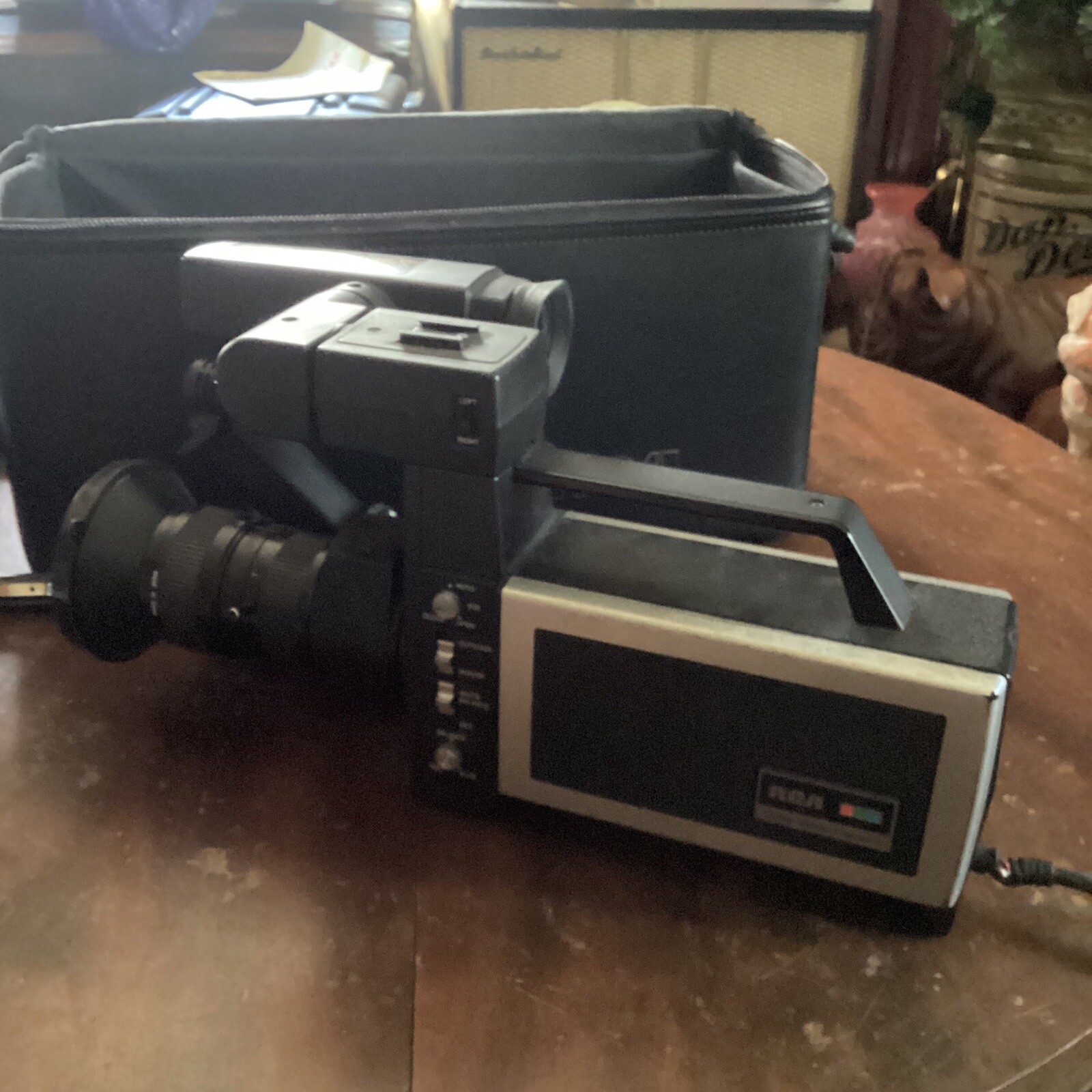 Rare Vintage 1981 RCA Color Video Camera Model CC010 W/ Case – Untested