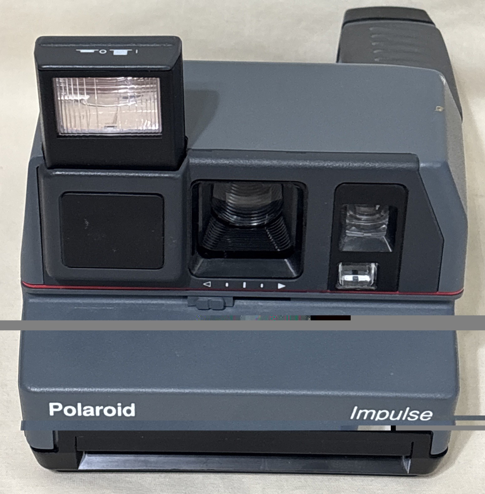 Polaroid Impulse Instant Camera w/Pop-Up Flash – Grey/Black – Untested