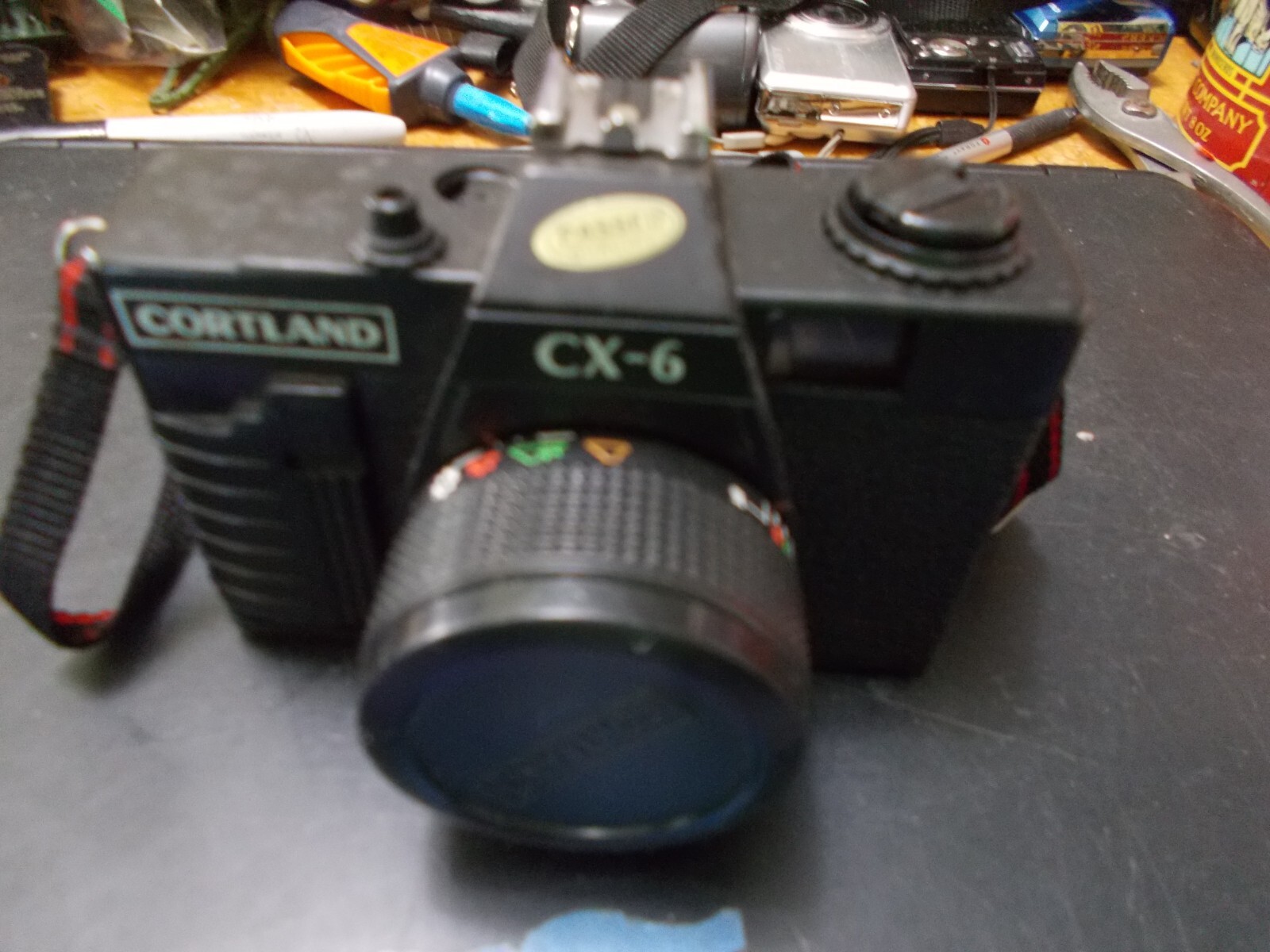 Vintage camera Cortland CX-6 Optical lens 1:56 f=50mm 527433 Taiwan 35mm Camera