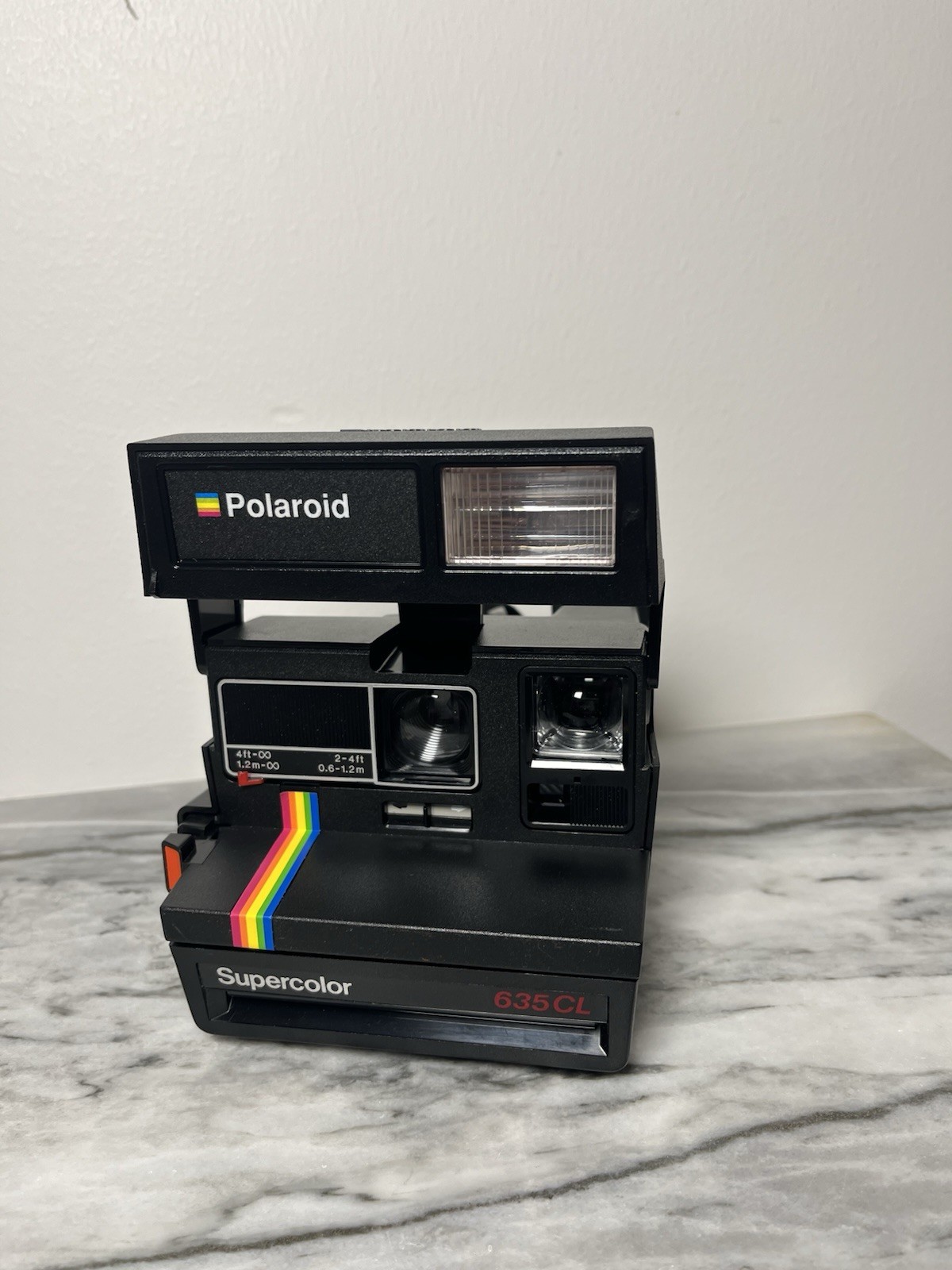 Vintage Polaroid Supercolor 635CL Camera Rainbow